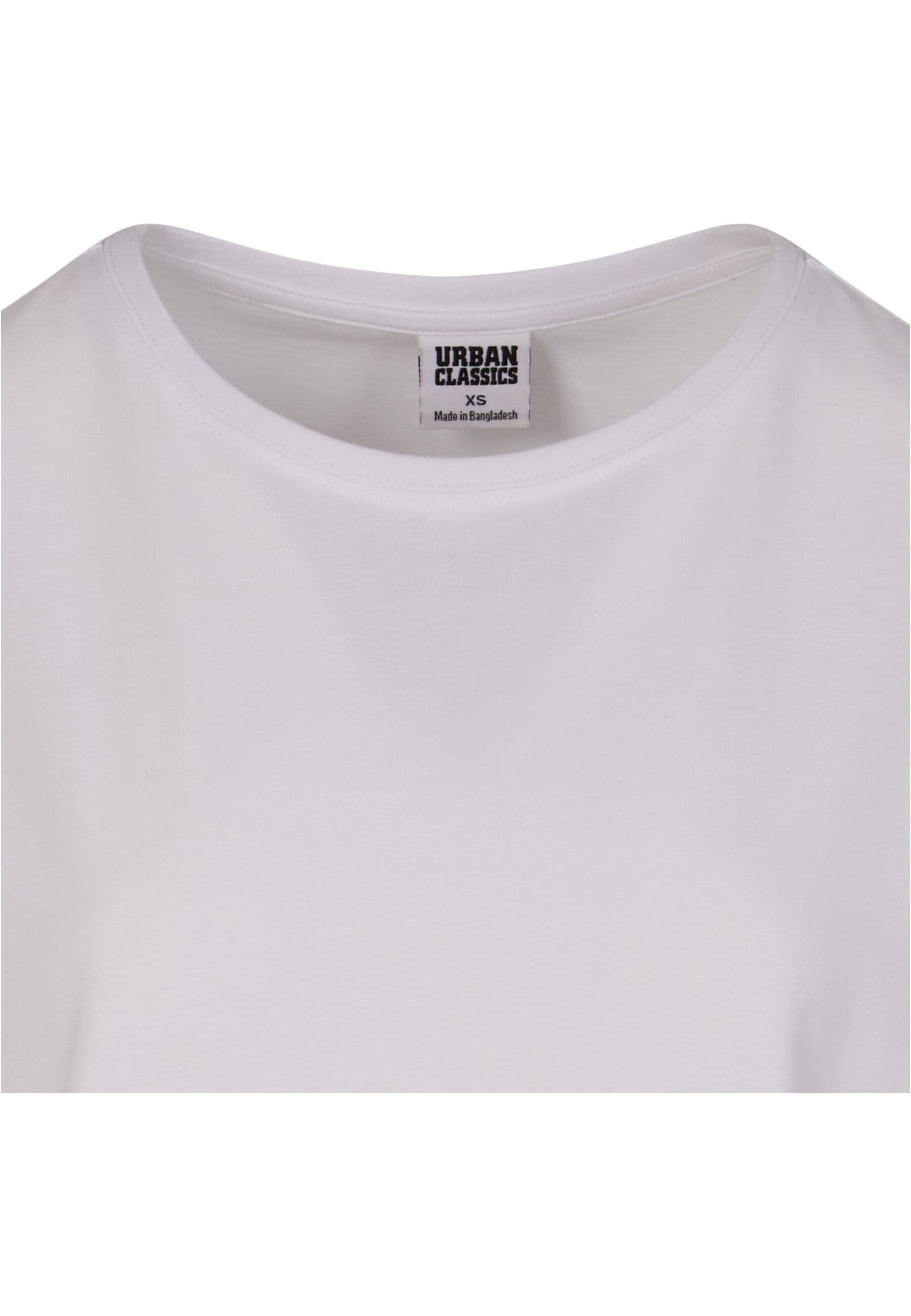 URBAN CLASSICS Kurzarmshirt »Urban Classics Damen Ladies Extended Shoulder Tee«, (1 tlg.)