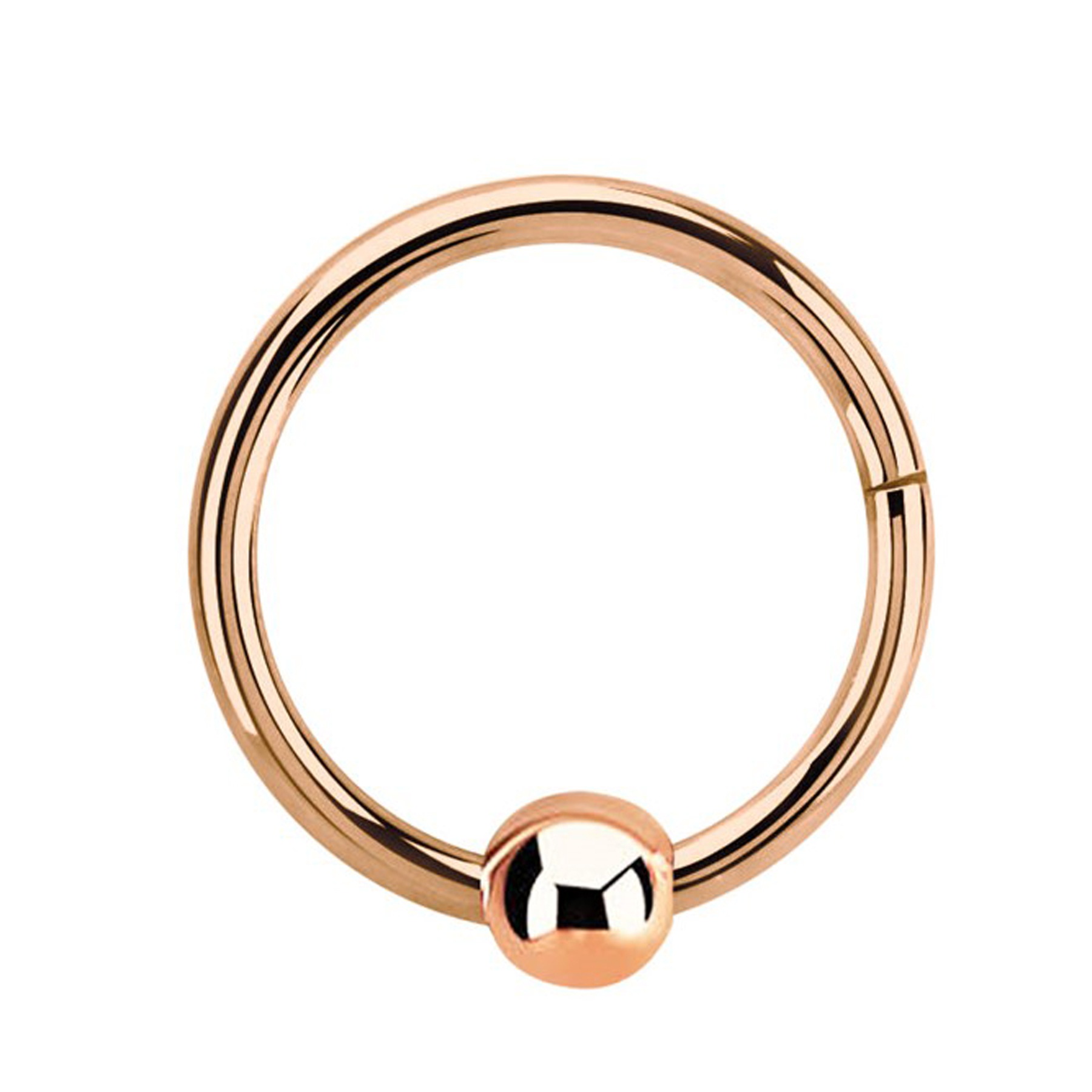 Nasenpiercing ADELIA´S "Piercing  Nasenpiercing", Damen, Gr. onesize, rosa (rosegold), Stahl, Piercings, Aus 316l Stahl​ PVD Rosegold beschichtet 2