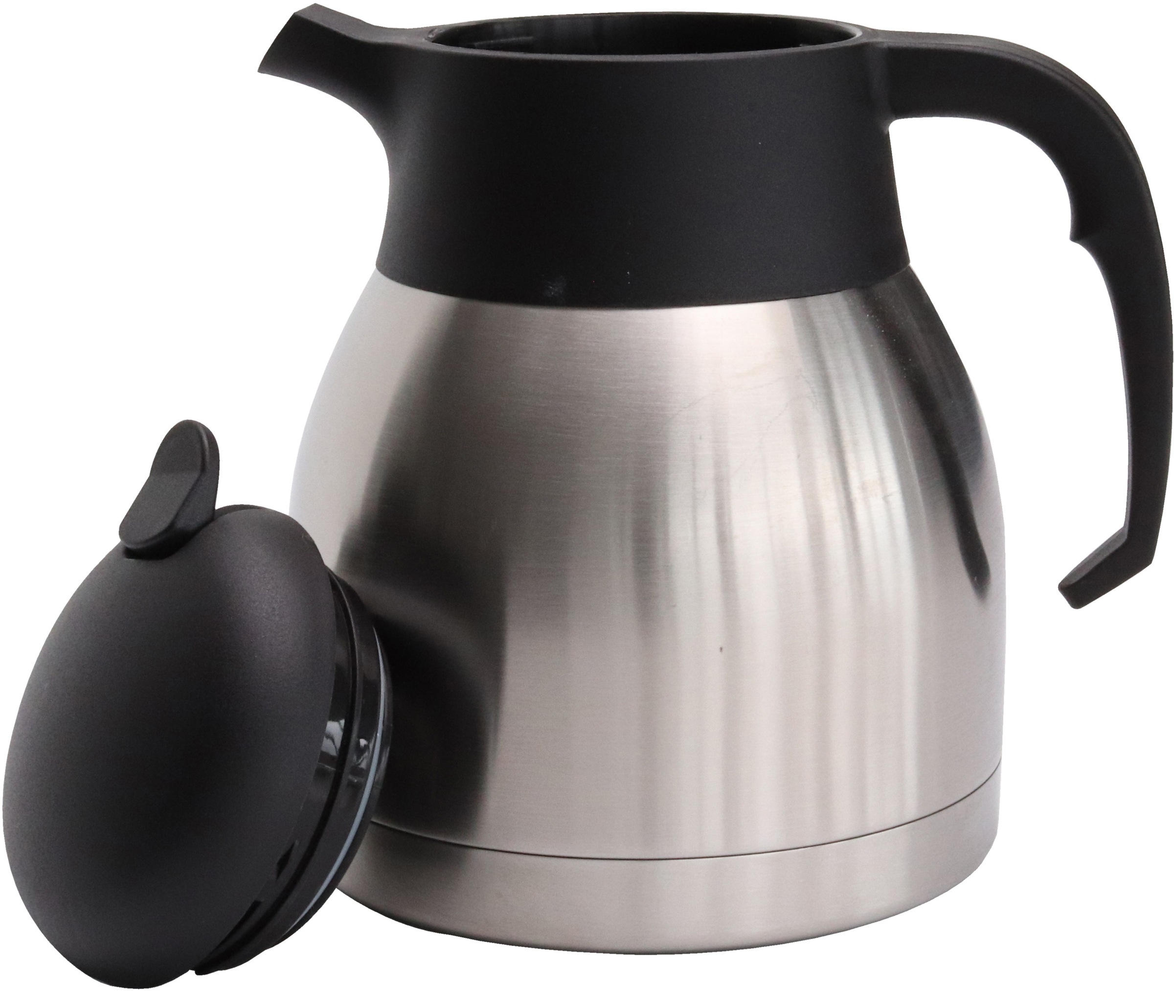 APS Isolierkanne "Classic" 1 l Einhandautomatik, doppelwandiger Edelstahl günstig online kaufen