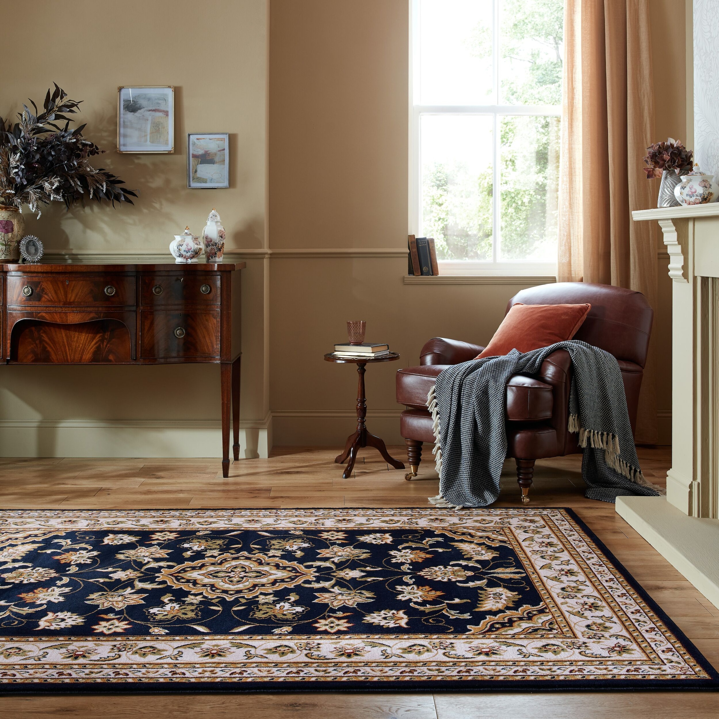 FLAIR RUGS Teppich »Sherborne«, rechteckig, 12 mm Höhe, Vintage Stil