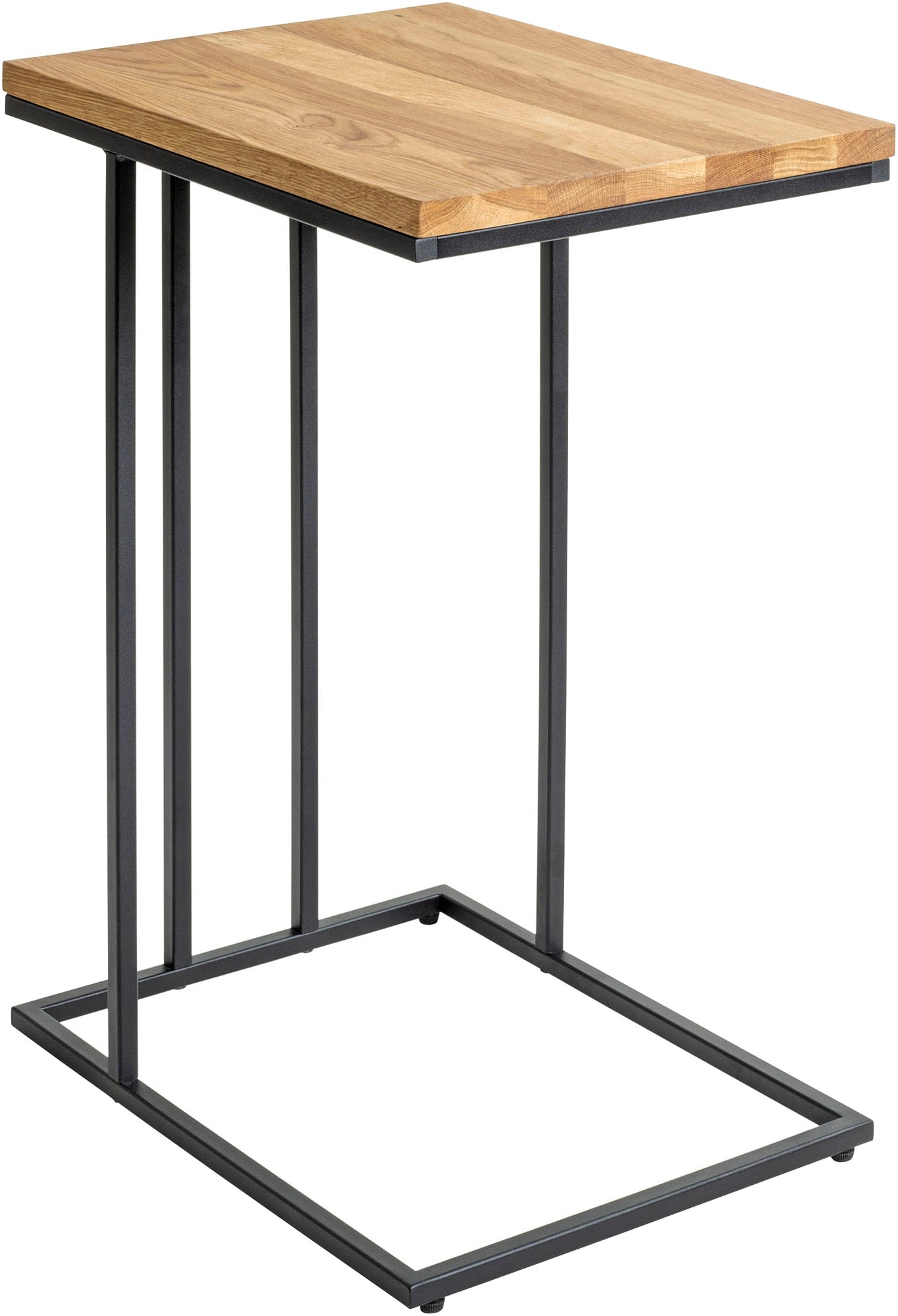 HAKU Beistelltisch "Sofatisch, Wohnzimmertisch" 1 Stk. tlg. rechteckig - aus Massivholz Braun B/T/H 35/46/68 cm
