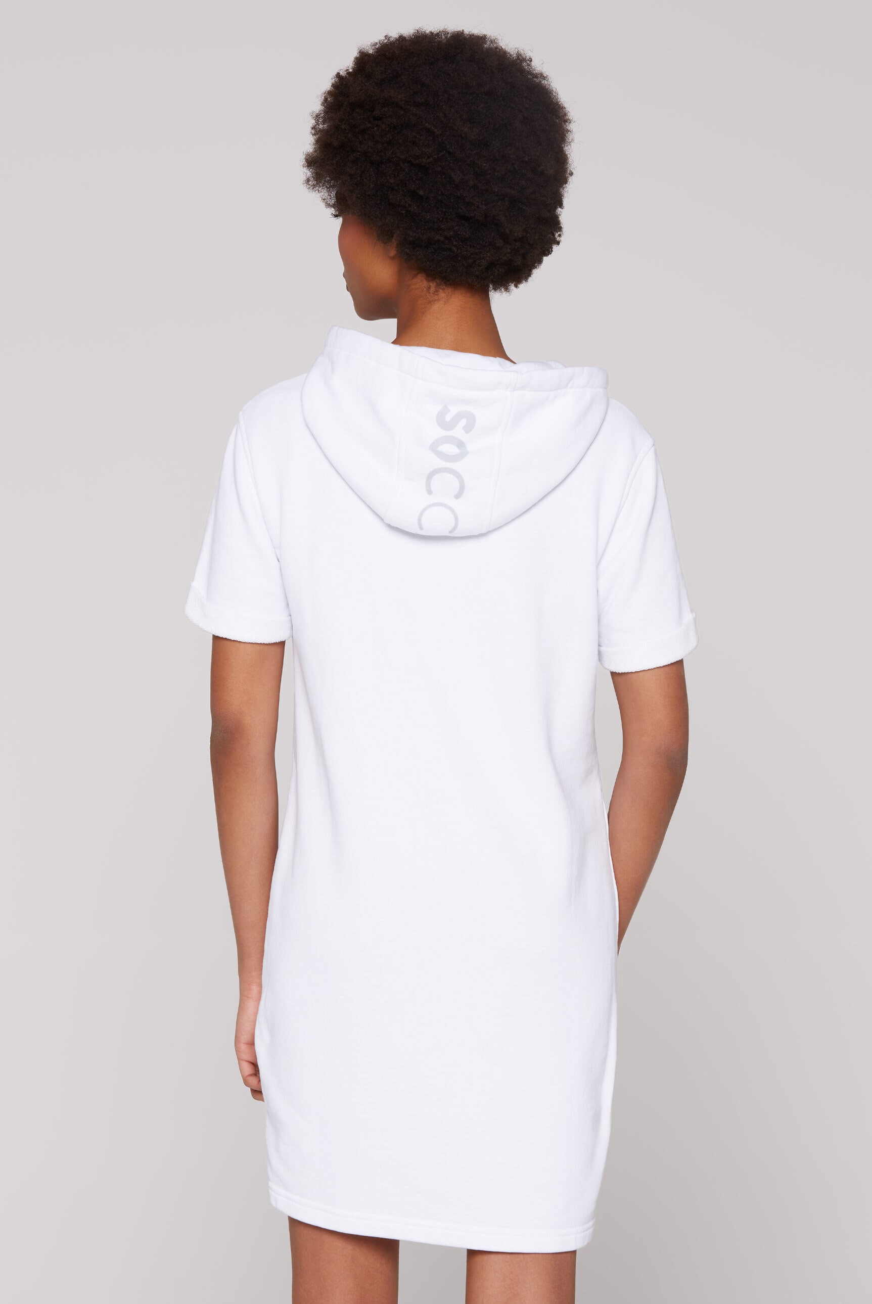 SOCCX Sweatkleid, mit Baumwolle