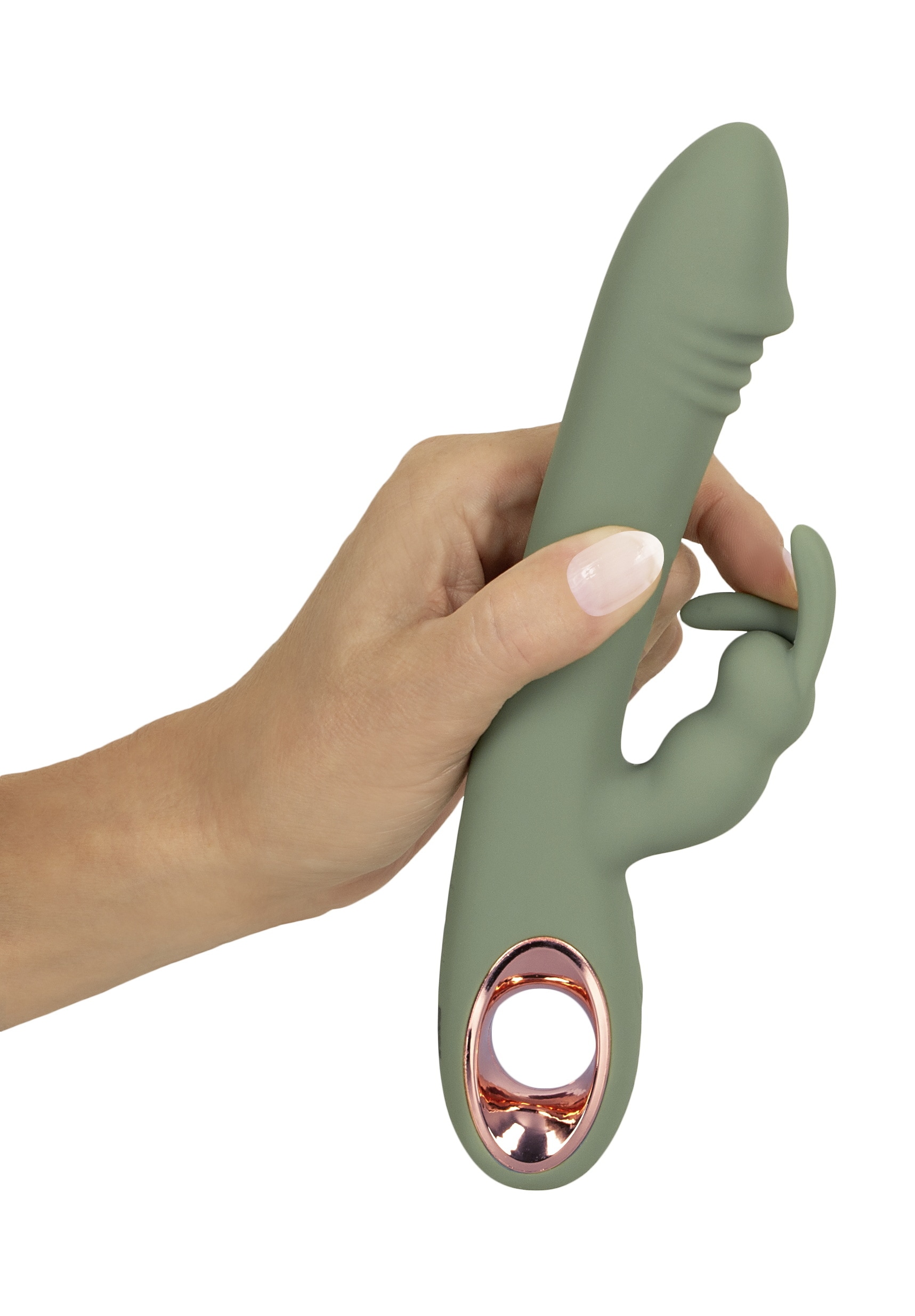 You2Toys Vibrator »Rabbitvibrator Slim Rabbit Olive«