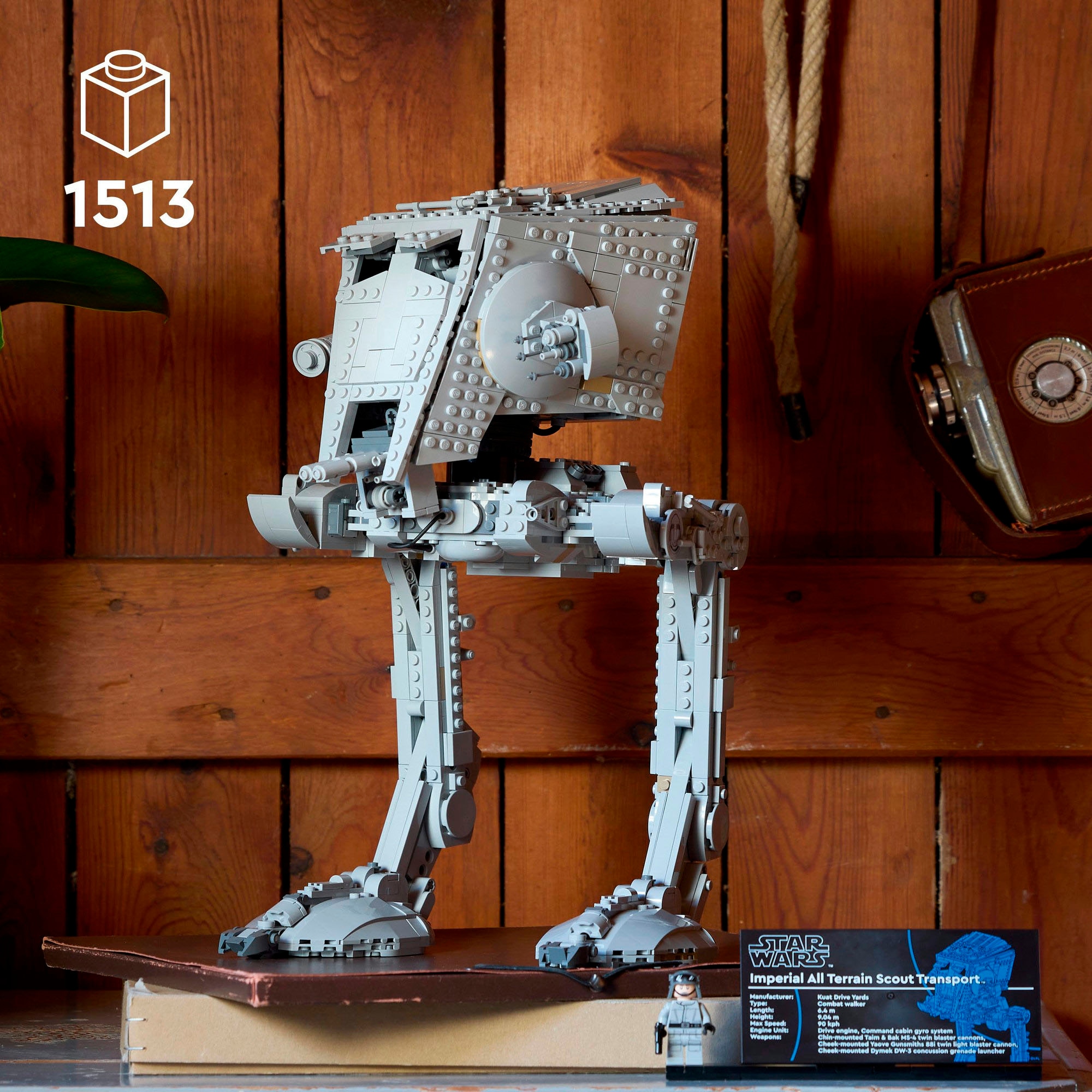 LEGO® Konstruktionsspielsteine »AT-ST Kampfläufer (75417), LEGO Star Wars™«, (1513 St.), Made in Europe