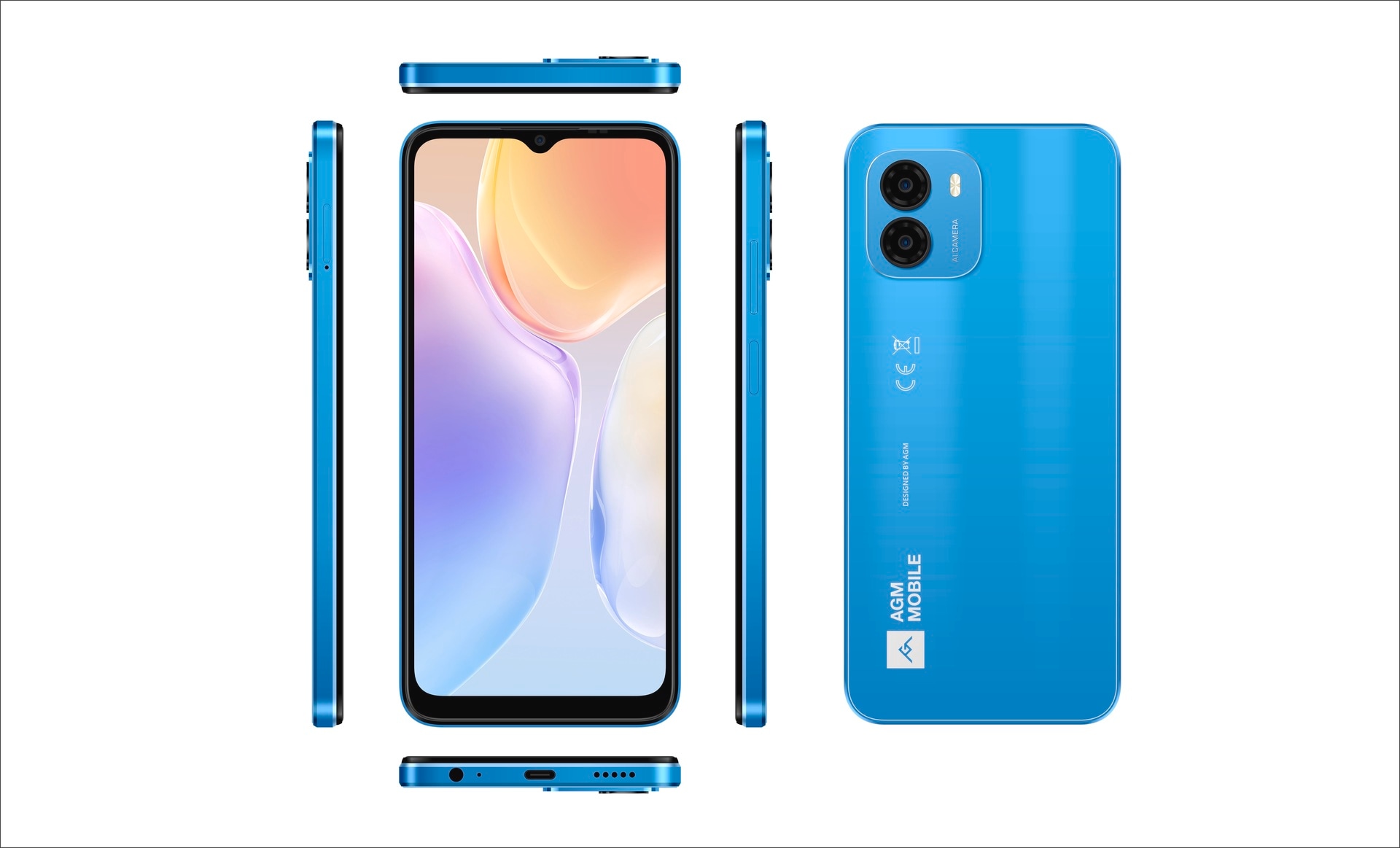 Smartphone »Note N1«, Blau