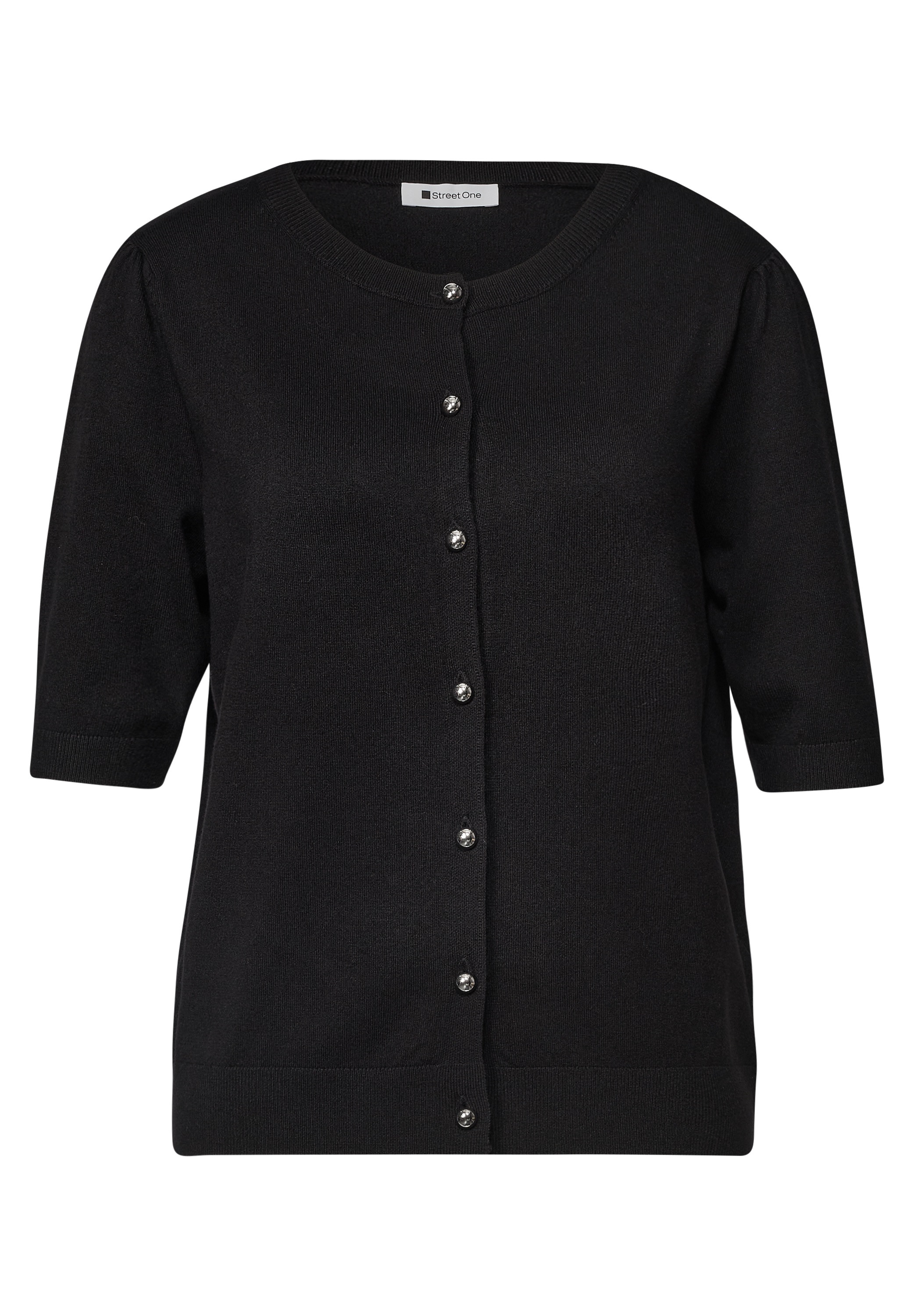 STREET ONE Cardigan mit Rundhalsausschnitt
