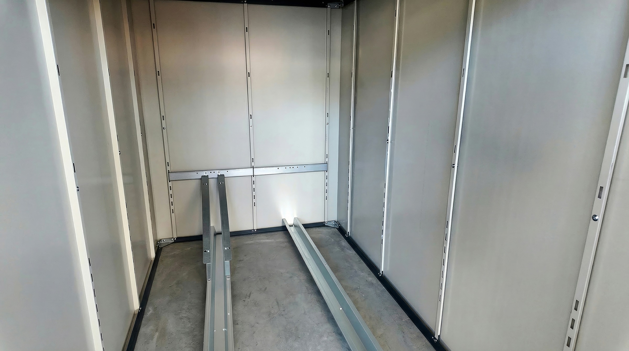 weka Fahrradbox »Gary« Metall pulverbeschichtet, BxTxH: 129x206x159 cm