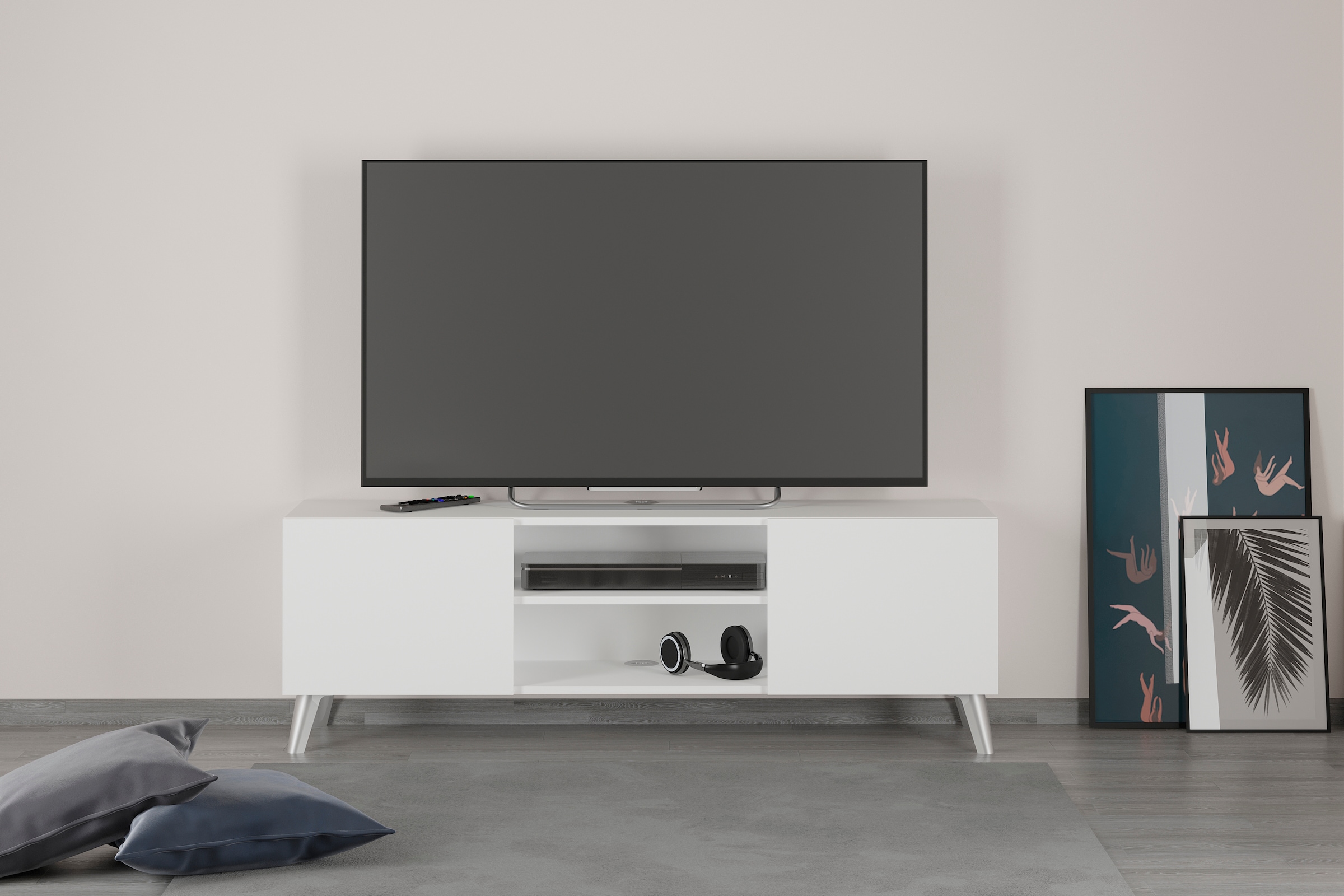 FMD TV-Board "Brighton", Breite 140 cm, mit und ohne Schublade günstig online kaufen