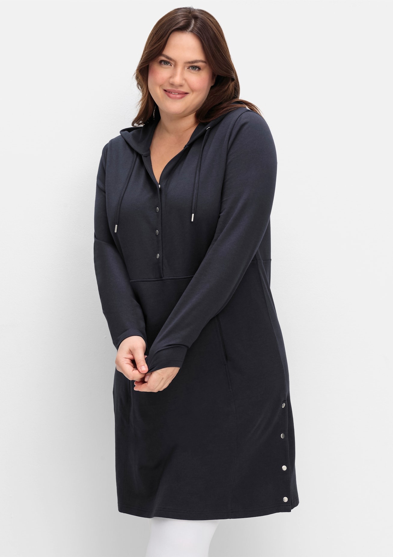 Sheego Sweatkleid "Sweatkleid" günstig online kaufen