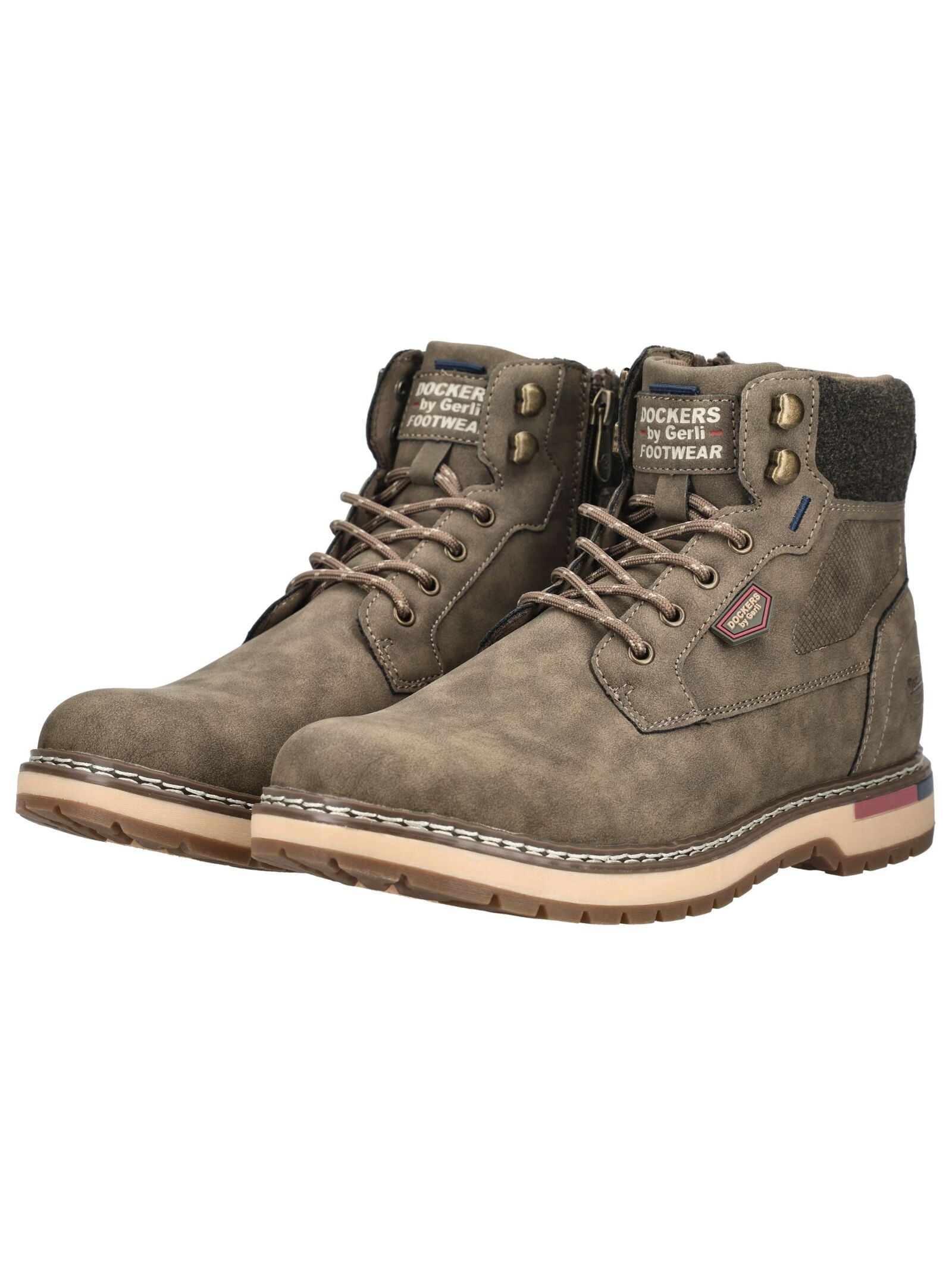 Dockers by Gerli Schnürstiefelette »Dockers by Gerli Stiefelette Lederimitat«