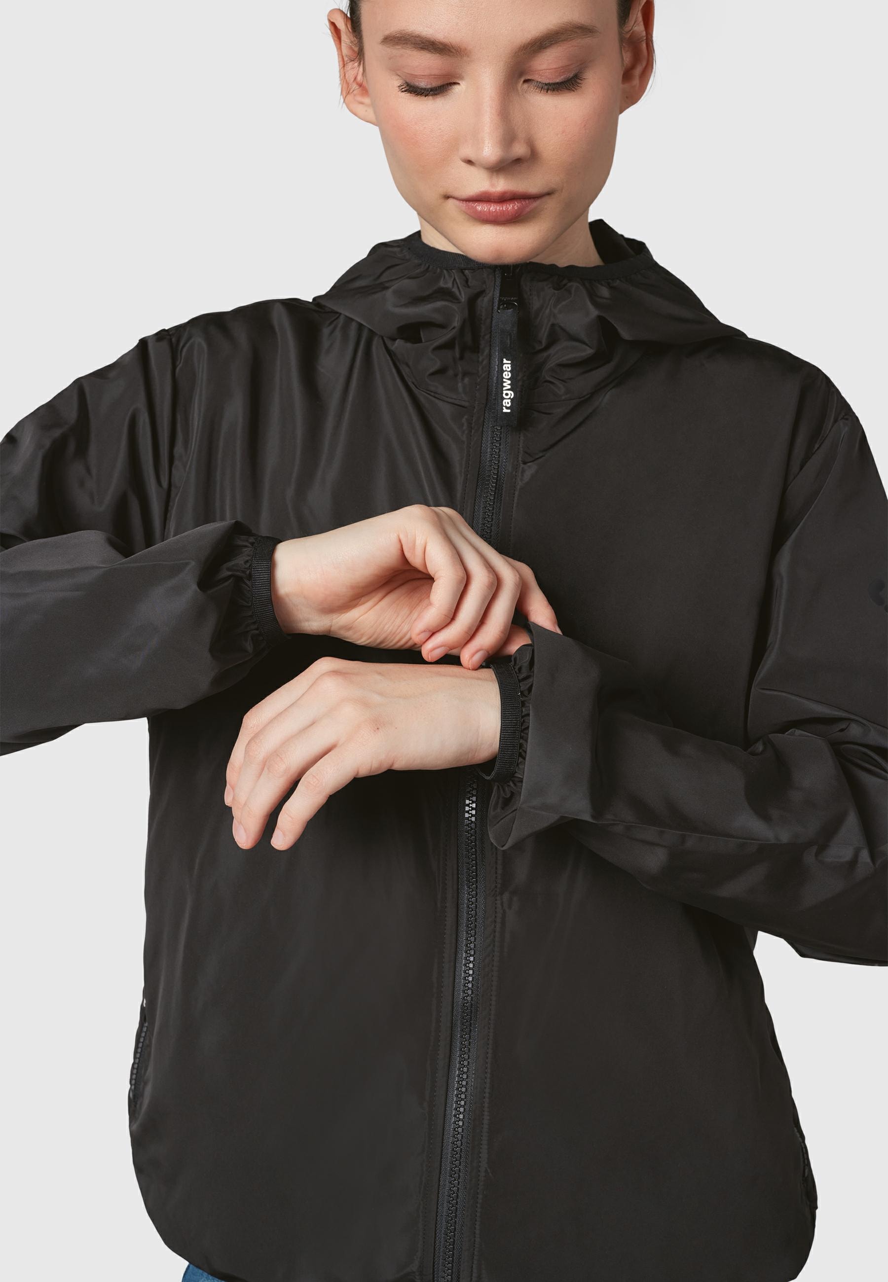 Ragwear Outdoorjacke »Vinzie C«, mit Kapuze, Extraleichte Übergangsjacke mit Kapuze