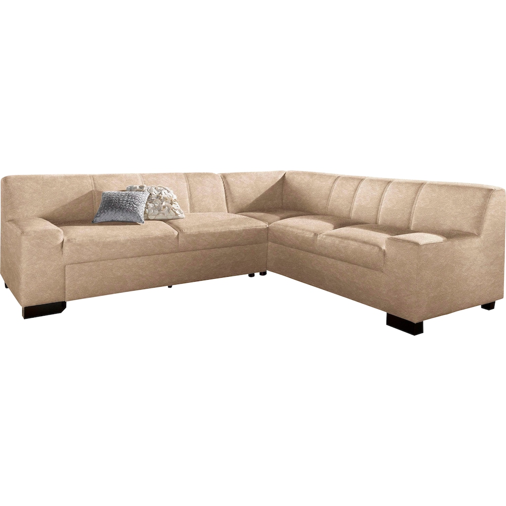DOMO collection Ecksofa »Norma«, wahlweise mit Bettfunktion