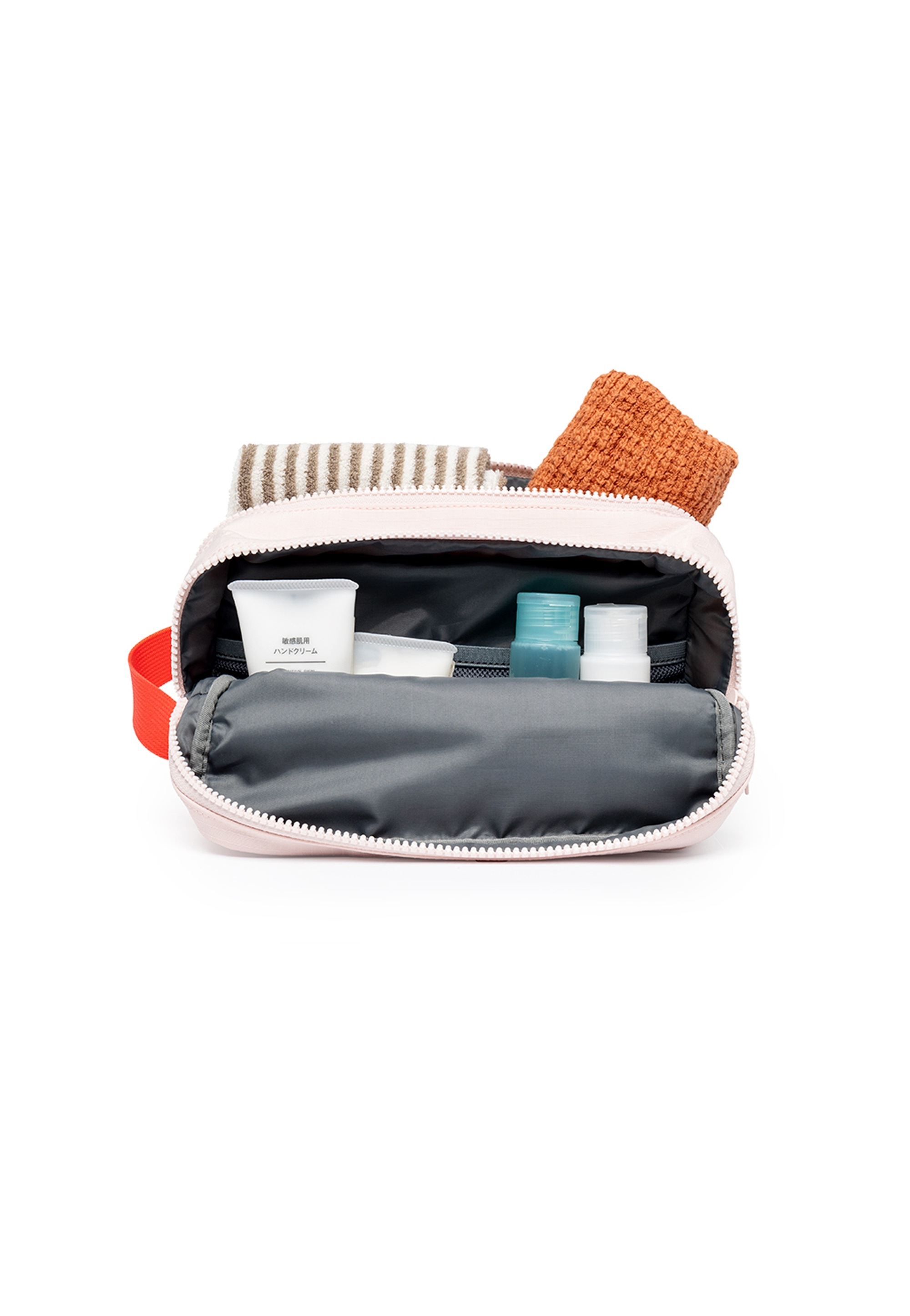 lefrik Kosmetiktasche »Kei Double Washbag«, mit zwei großen Fächern innen