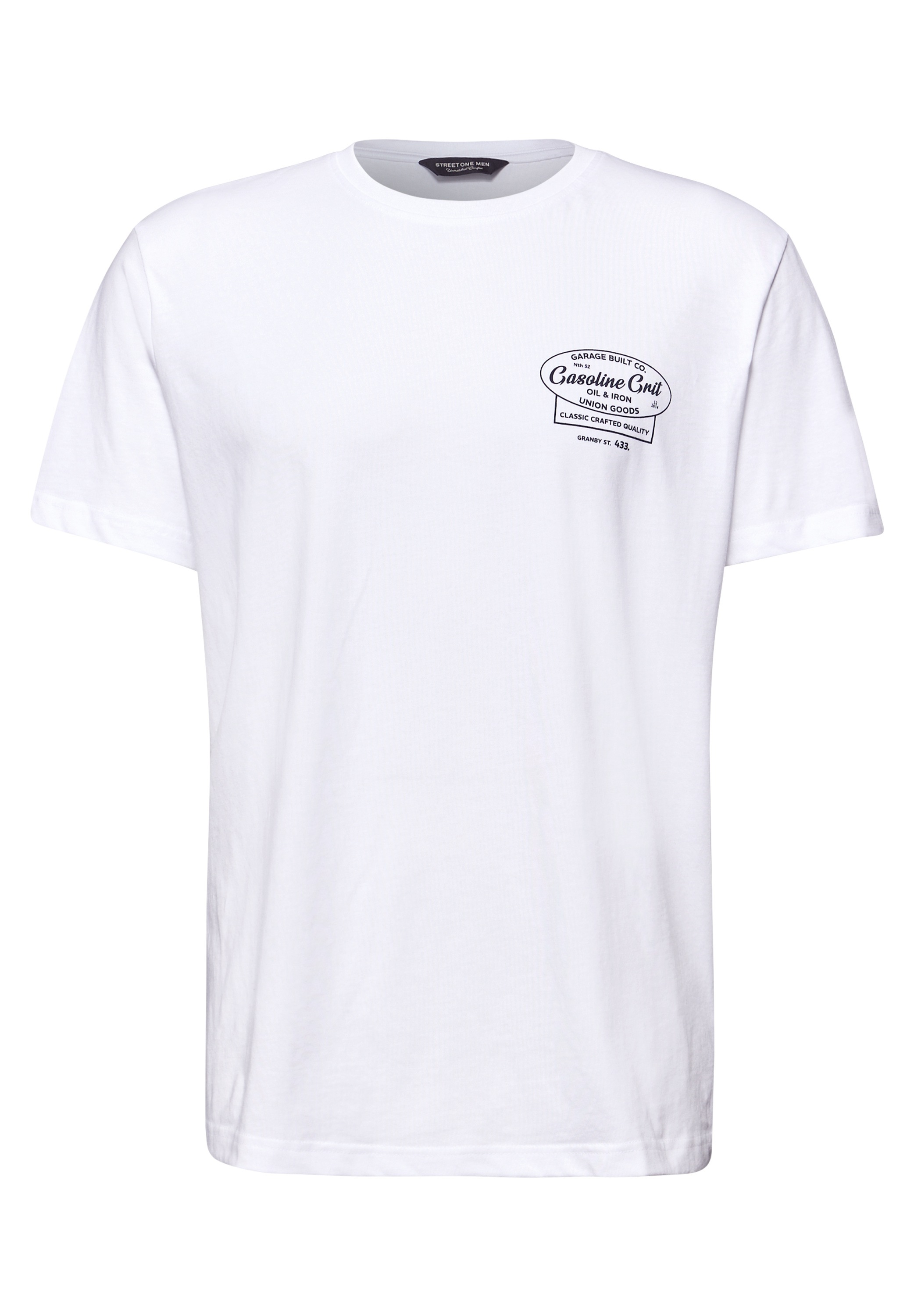 STREET ONE MEN T-Shirt im soften Baumwoll-Mix