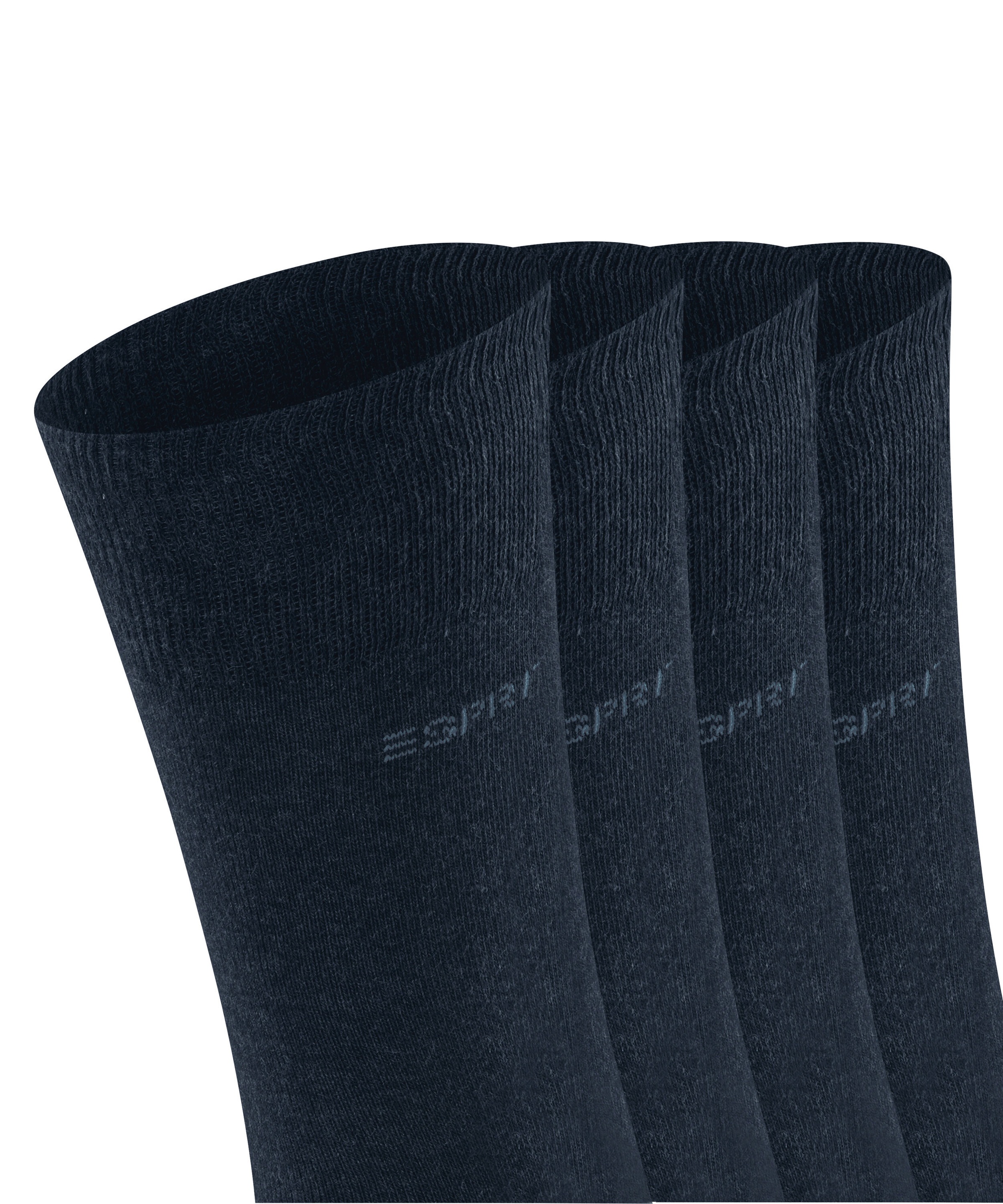 Esprit Socken »Solid« uni Socken, Basic Vorteilspack, wadenhoch