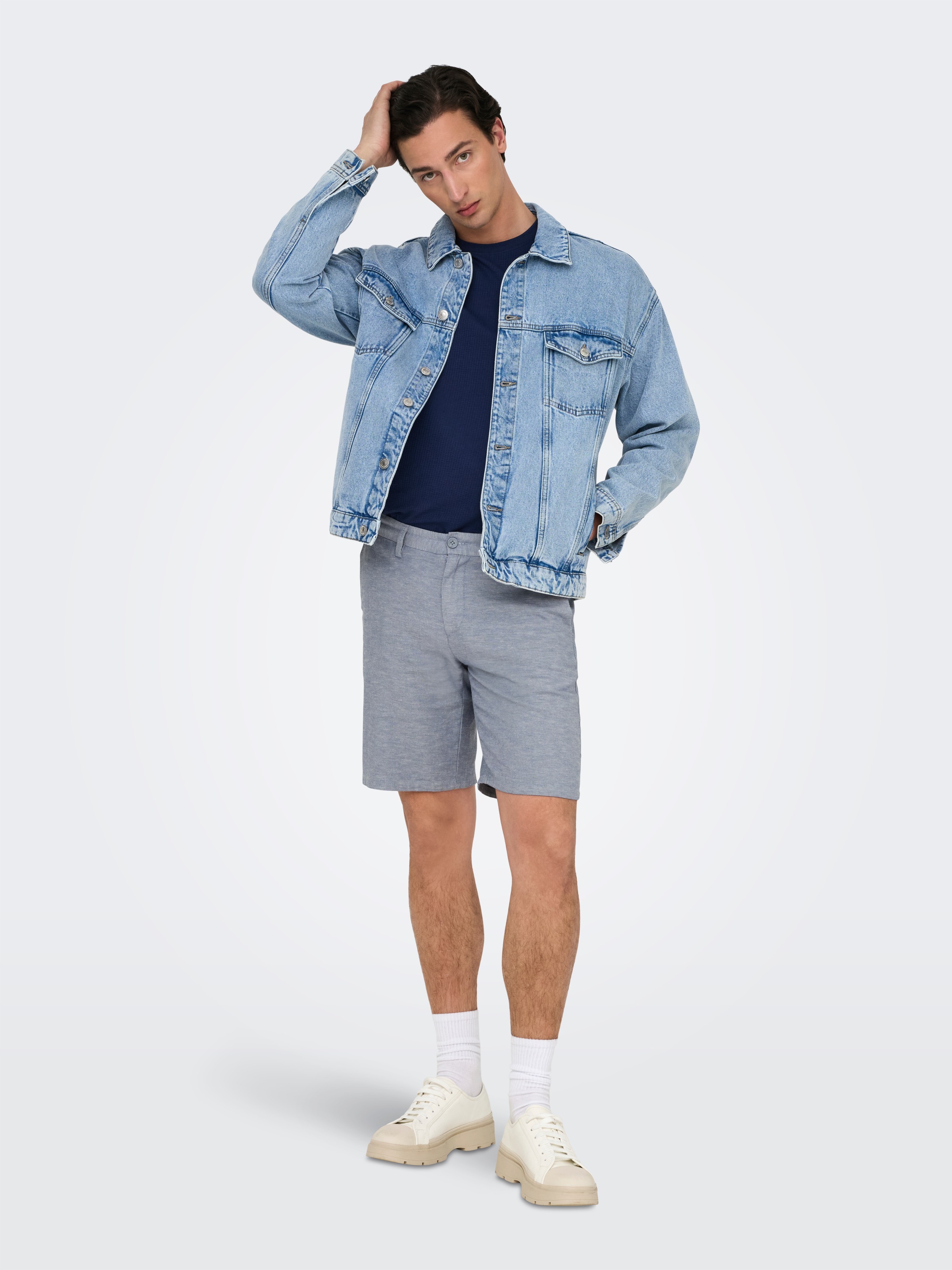 ONLY & SONS Chinoshorts »ONSMARK 0011 COTTON LINEN SHORTS NOOS«