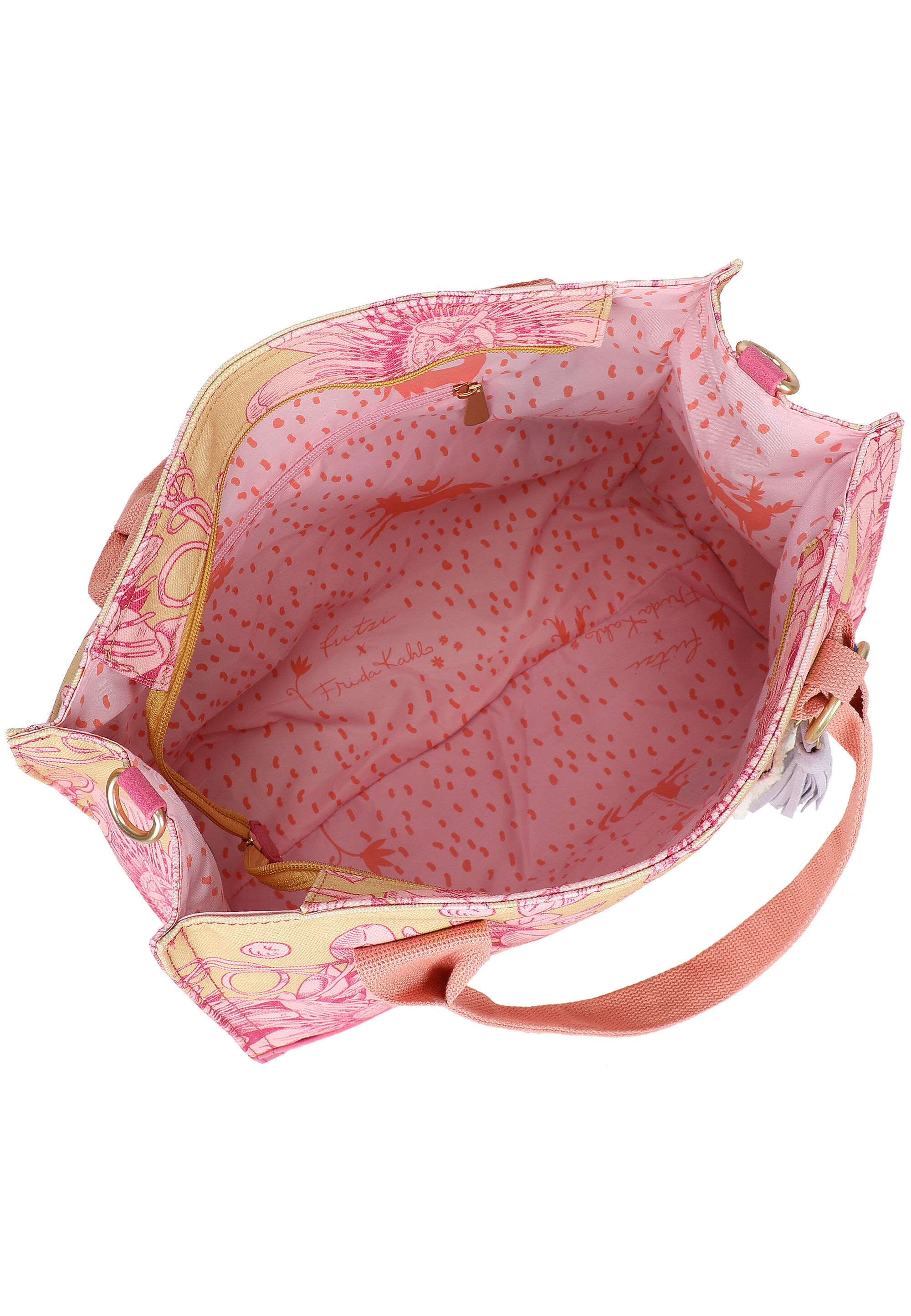 Fritzi aus Preußen Beuteltasche »Fritzi x Frida Kahlo« mit Blumenprint