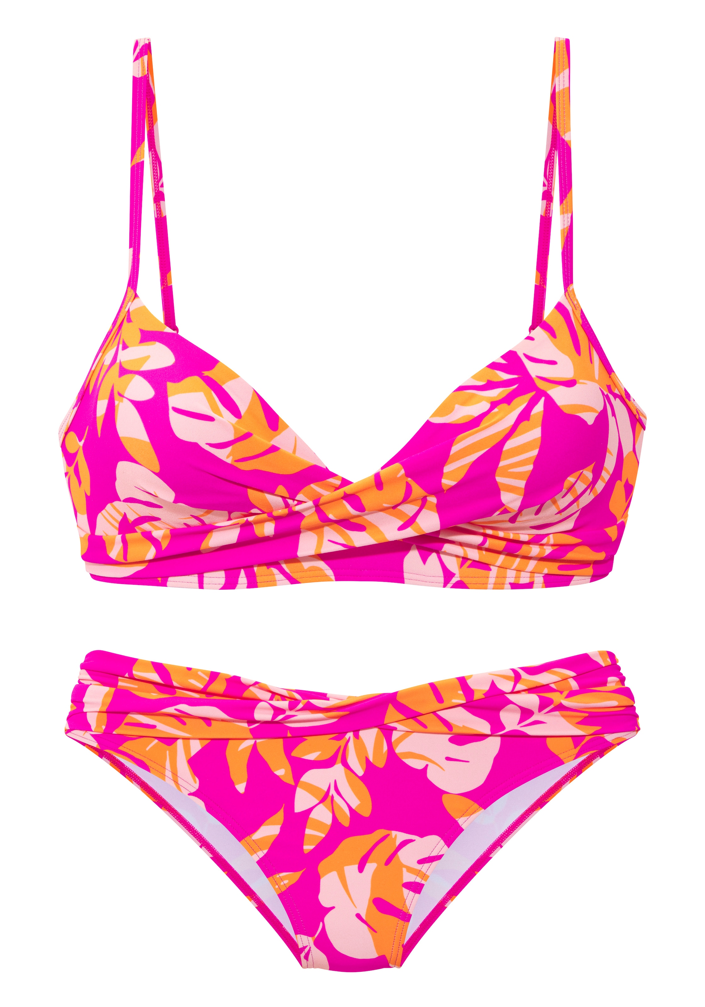 Vivance Triangel-Bikini mit modischer Wickeloptik günstig online kaufen