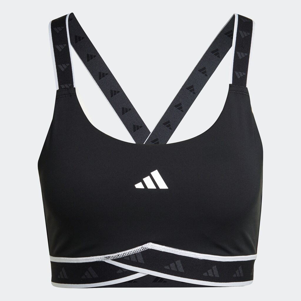 adidas Performance Sport-BH »POWERIMPACT TRAINING MEDIUM-SUPPORT TECHFIT«, (1 tlg.)