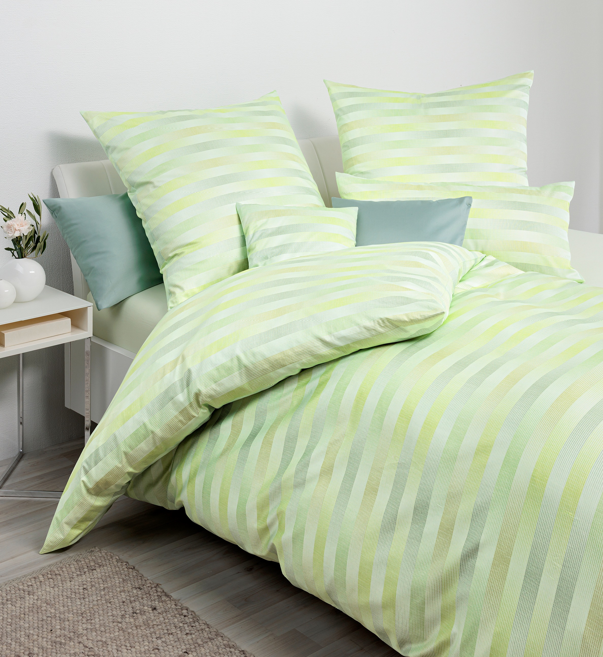 Janine Bettwäsche »CARMEN S 55124 06 * 155X220,80x80« mit Reißverschluss