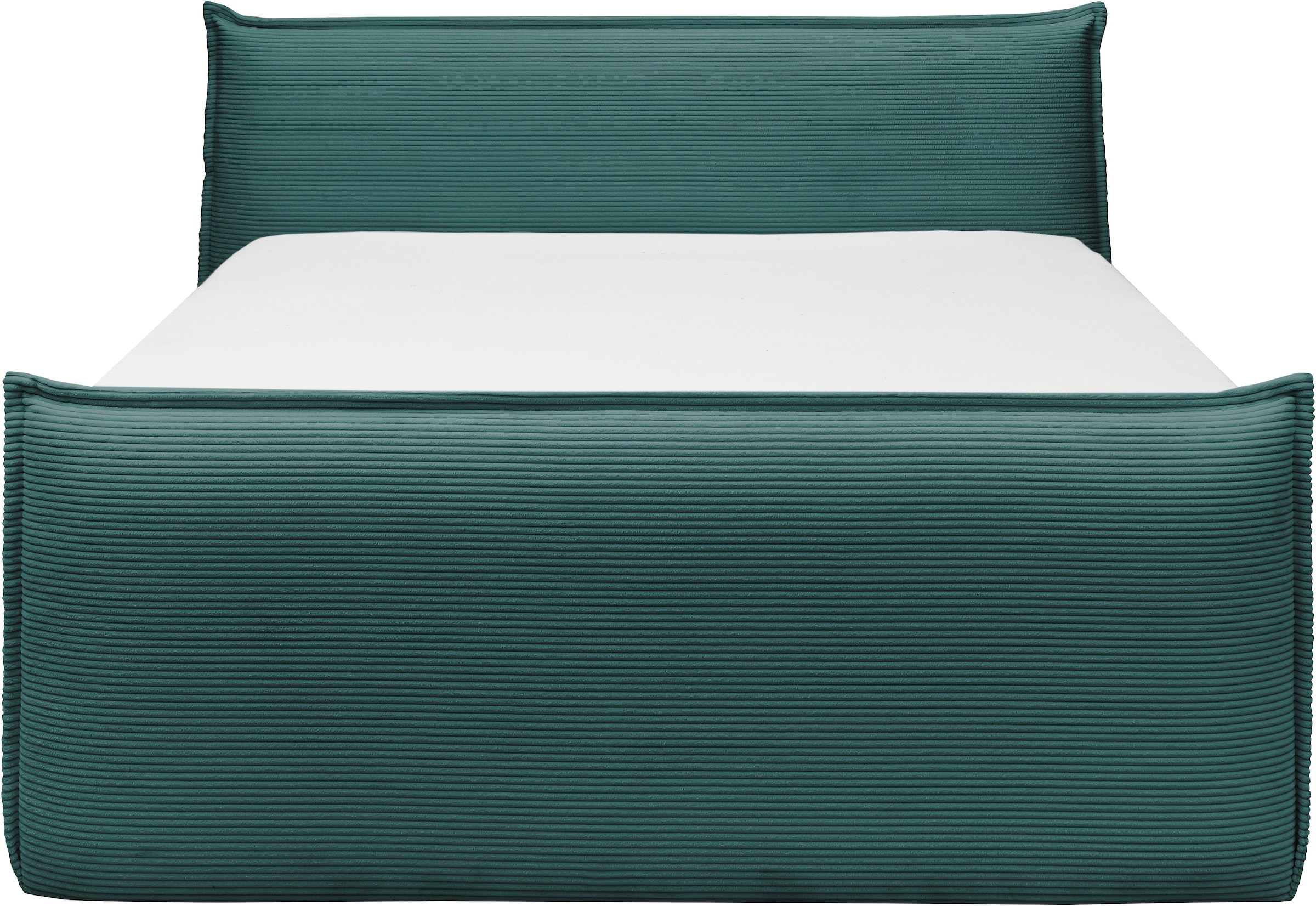 set one by Musterring Boxspringbett »Florida« in modernem Cord-Bezug, mit Bettkasten, in 3 Größen erhältlich