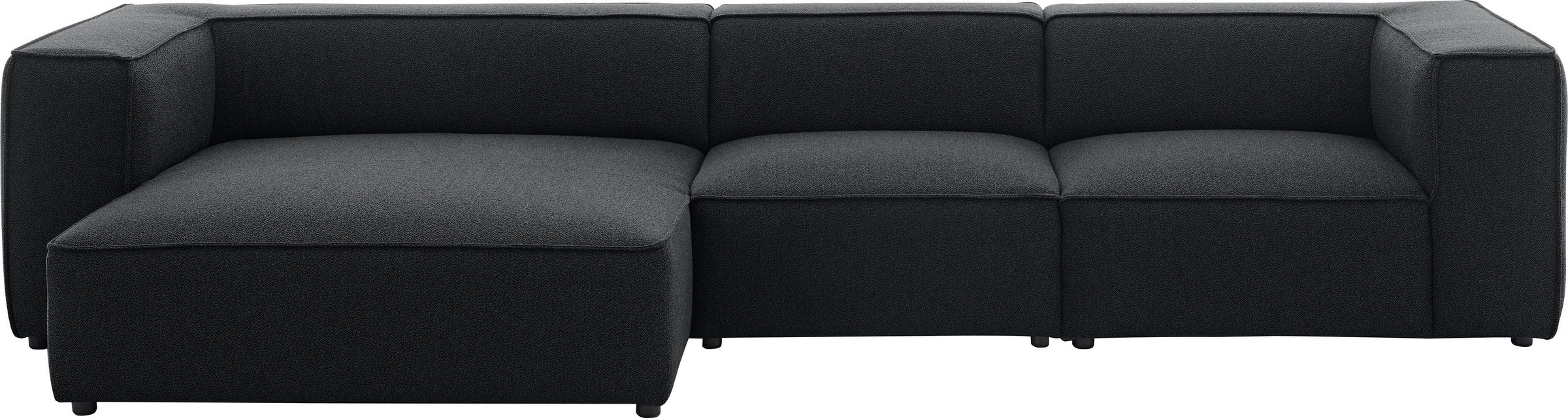 W.SCHILLIG Ecksofa "around-the-block", mit eleganter Biese, mit Federkern, günstig online kaufen