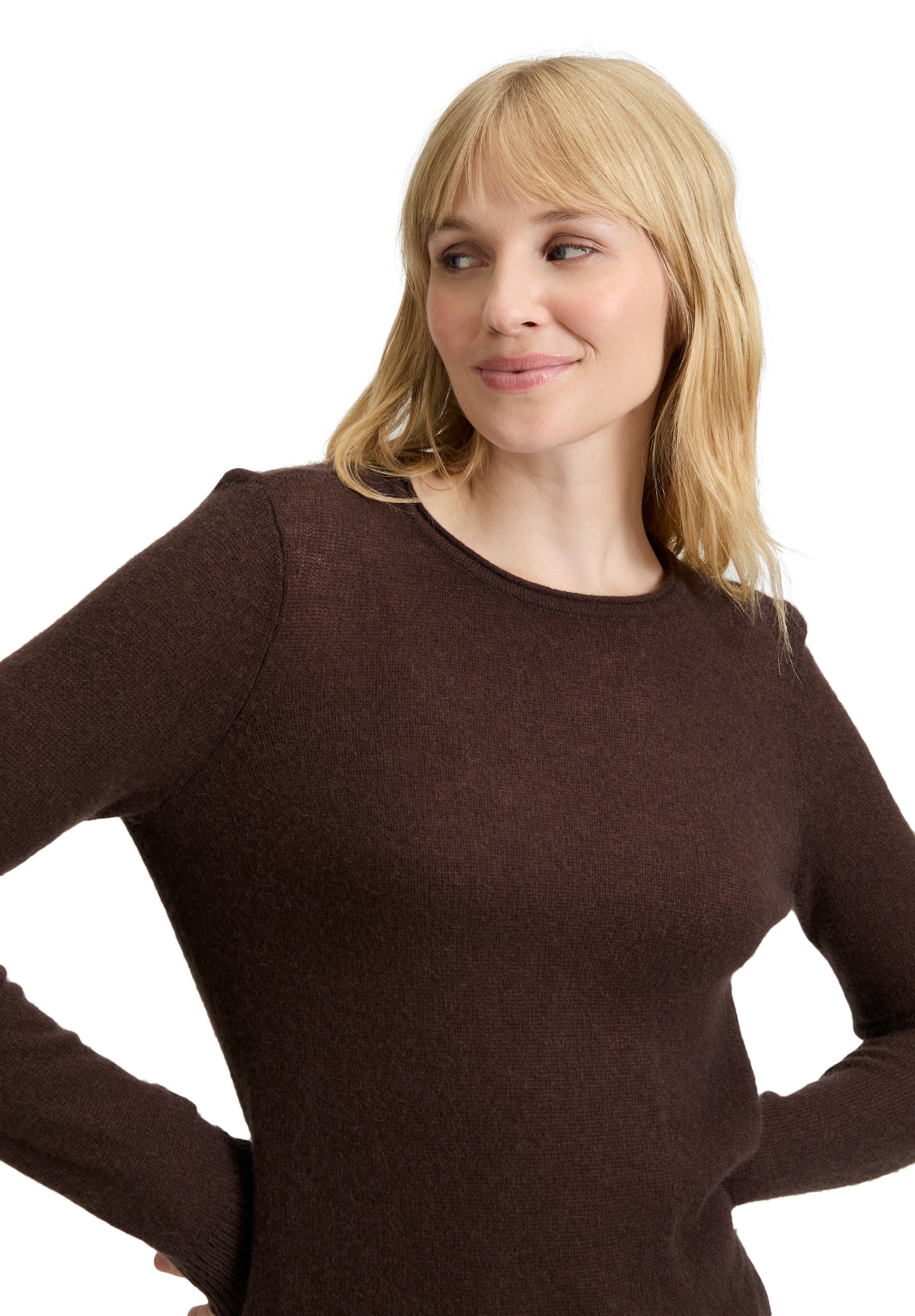Betty Barclay Strickpullover »Betty Barclay Damen Kaschmir-Pullover mit Rundhalsausschnitt«, (1 tlg.)