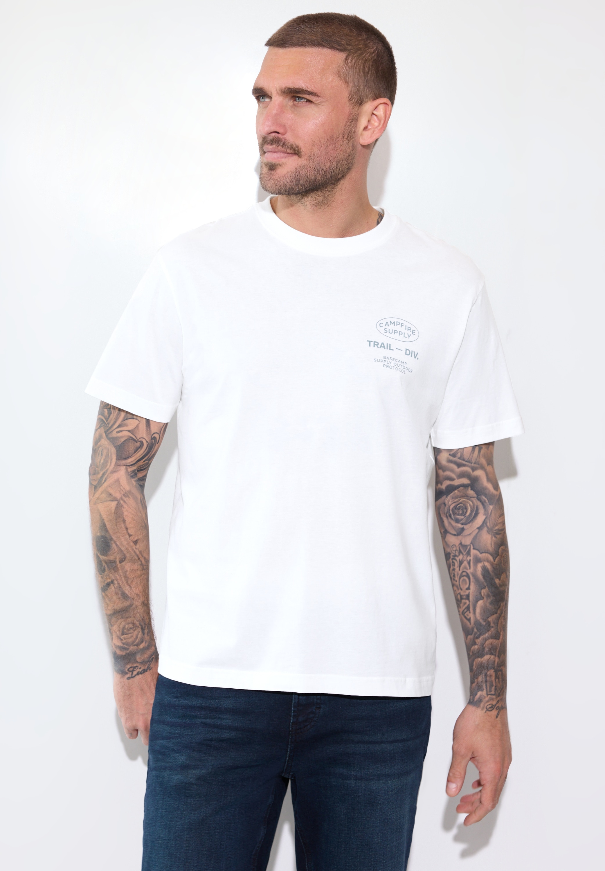 STREET ONE MEN aus reiner Baumwolle