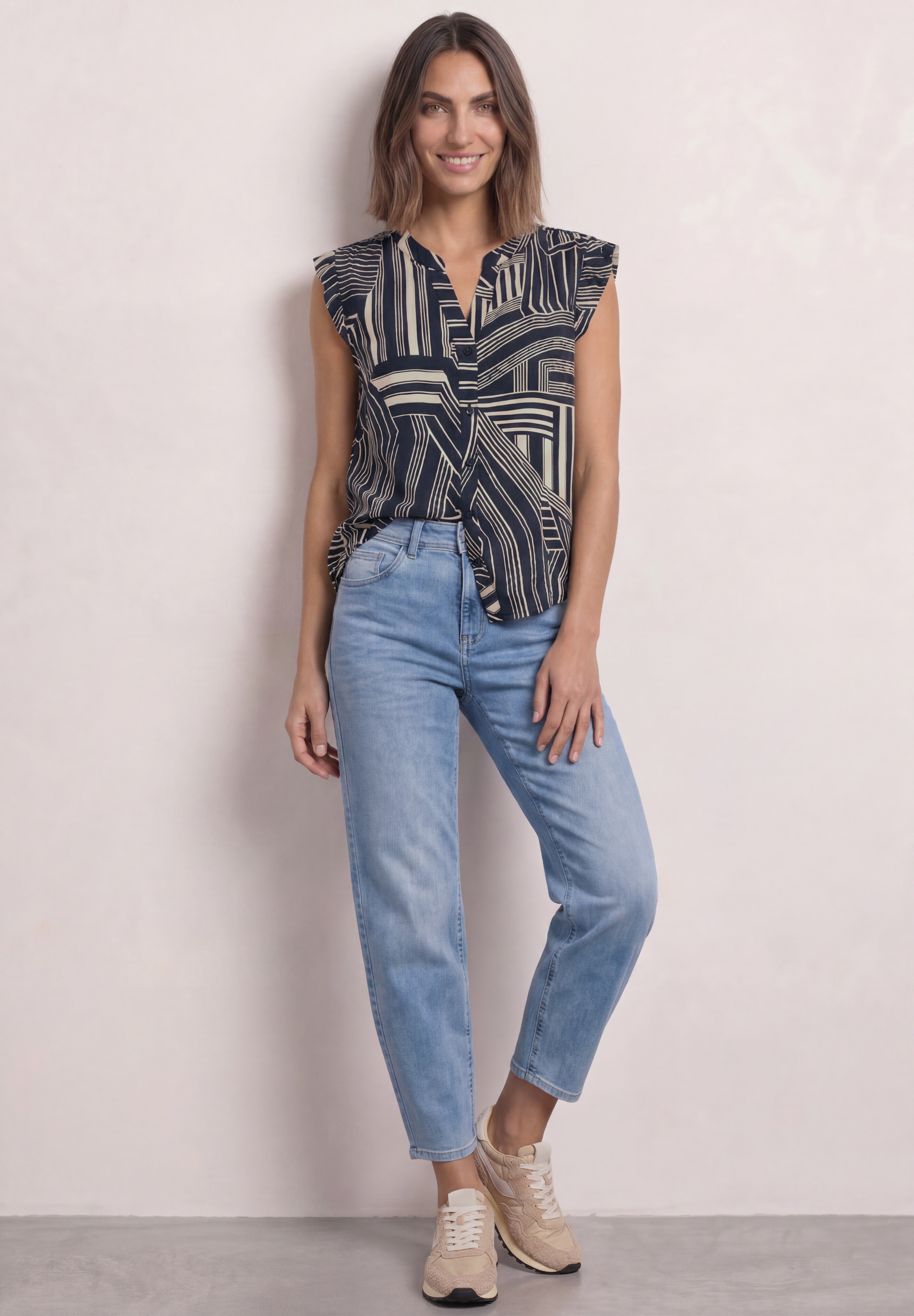 STREET ONE Blusentop aus softer Viskose