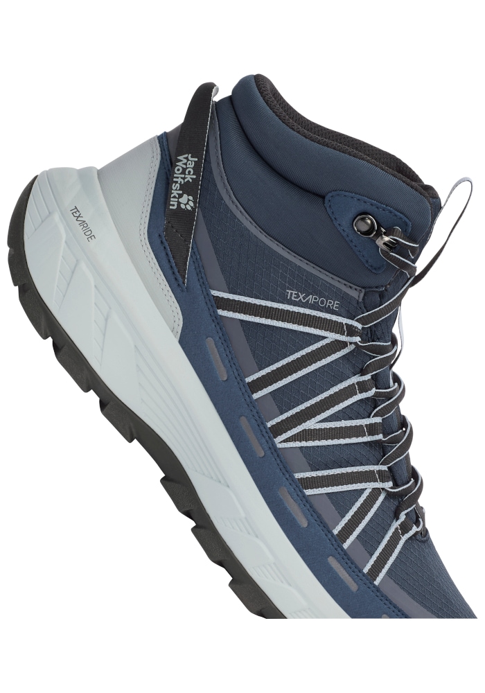 Jack Wolfskin Wanderschuh »WILD HIKE TEXAPORE MID M«  wasserdicht, Trekkingschuh
