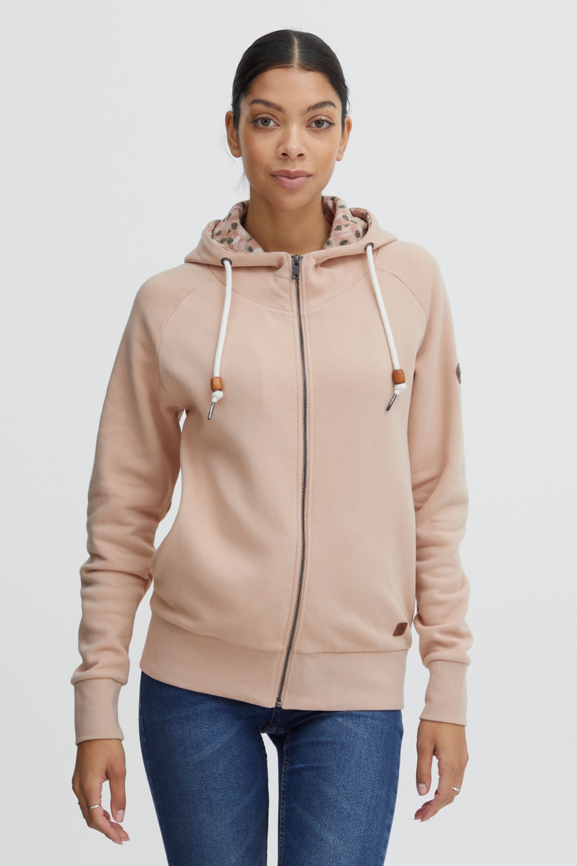 OXMO Kapuzensweatjacke "Kapuzensweatjacke OXUlla" günstig online kaufen