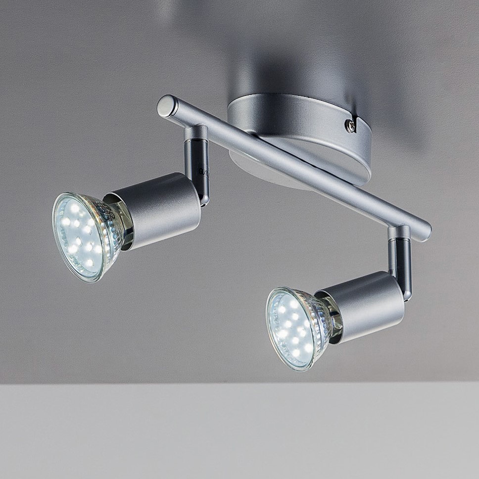 B.K.Licht LED Deckenleuchte, 2 flammig-flammig, Deckenlampe 3W BAUR | LED inkl. Wohnzimmer GU10 schwenkbar Decken-Spot 250lm