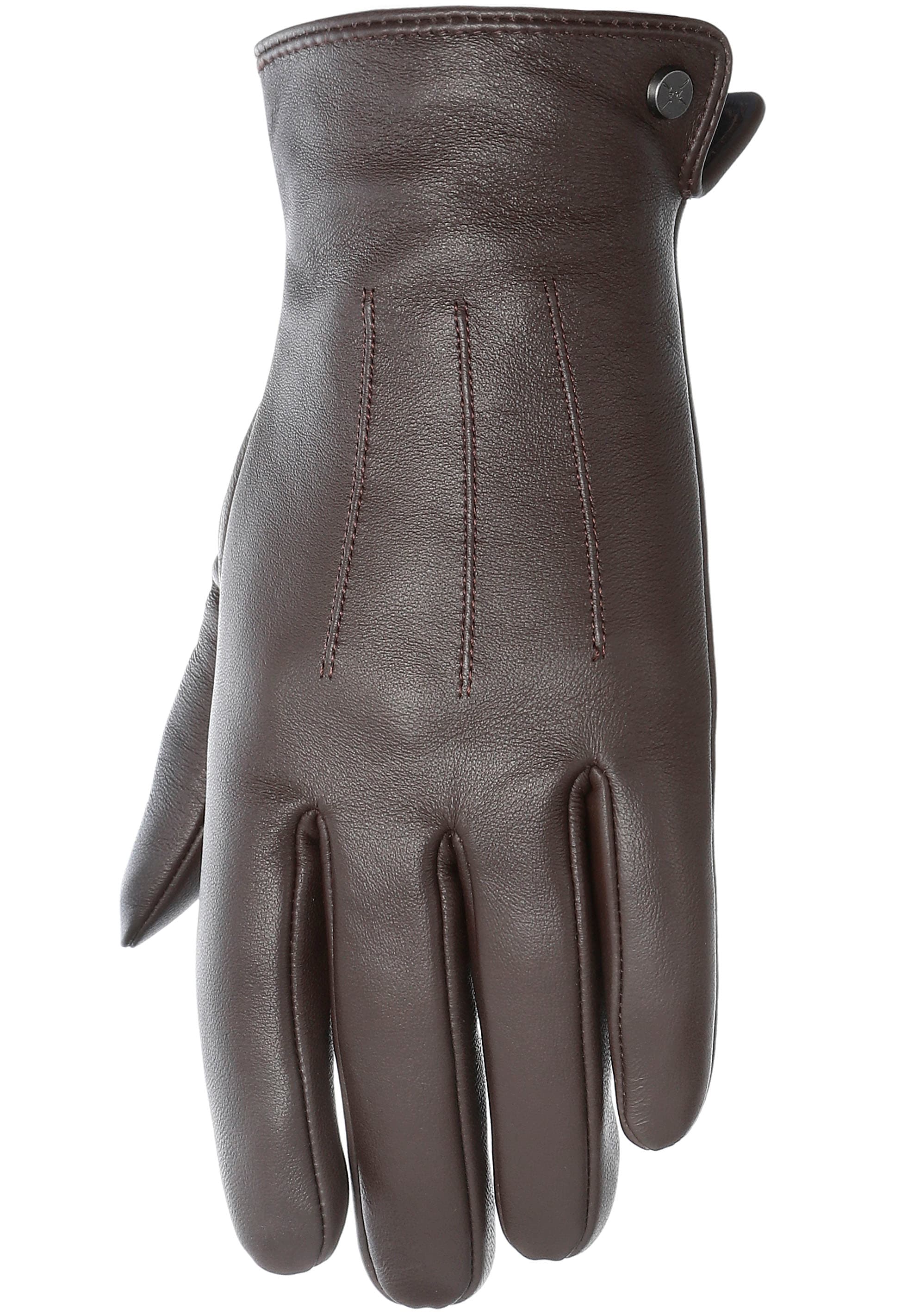 PEARLWOOD Lederhandschuhe »Travis«, Glattlederhandschuh online kaufen | BAUR | Handschuhe