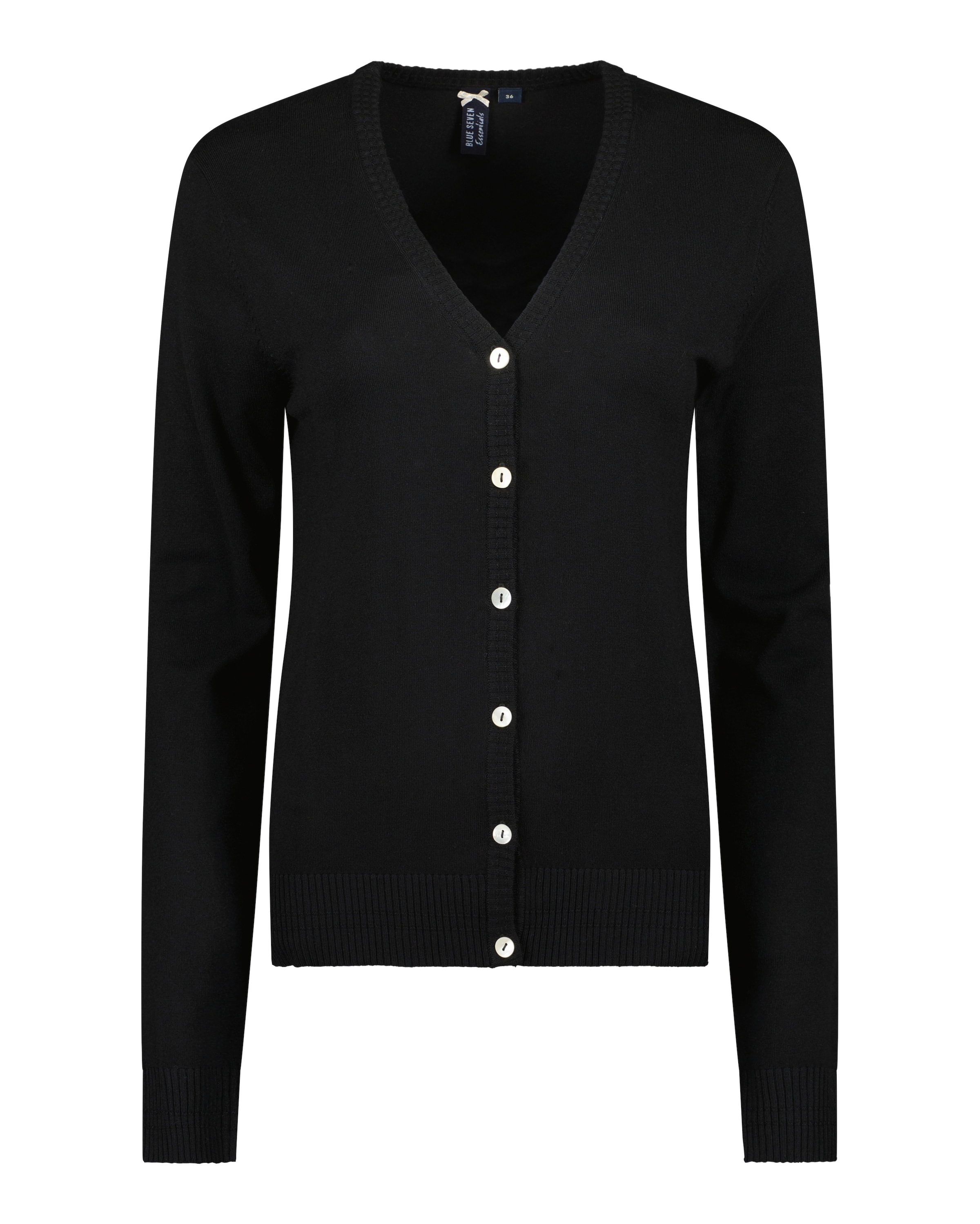 Blue Seven Strickjacke "Strickjacke mit V-Ausschnitt" 1
