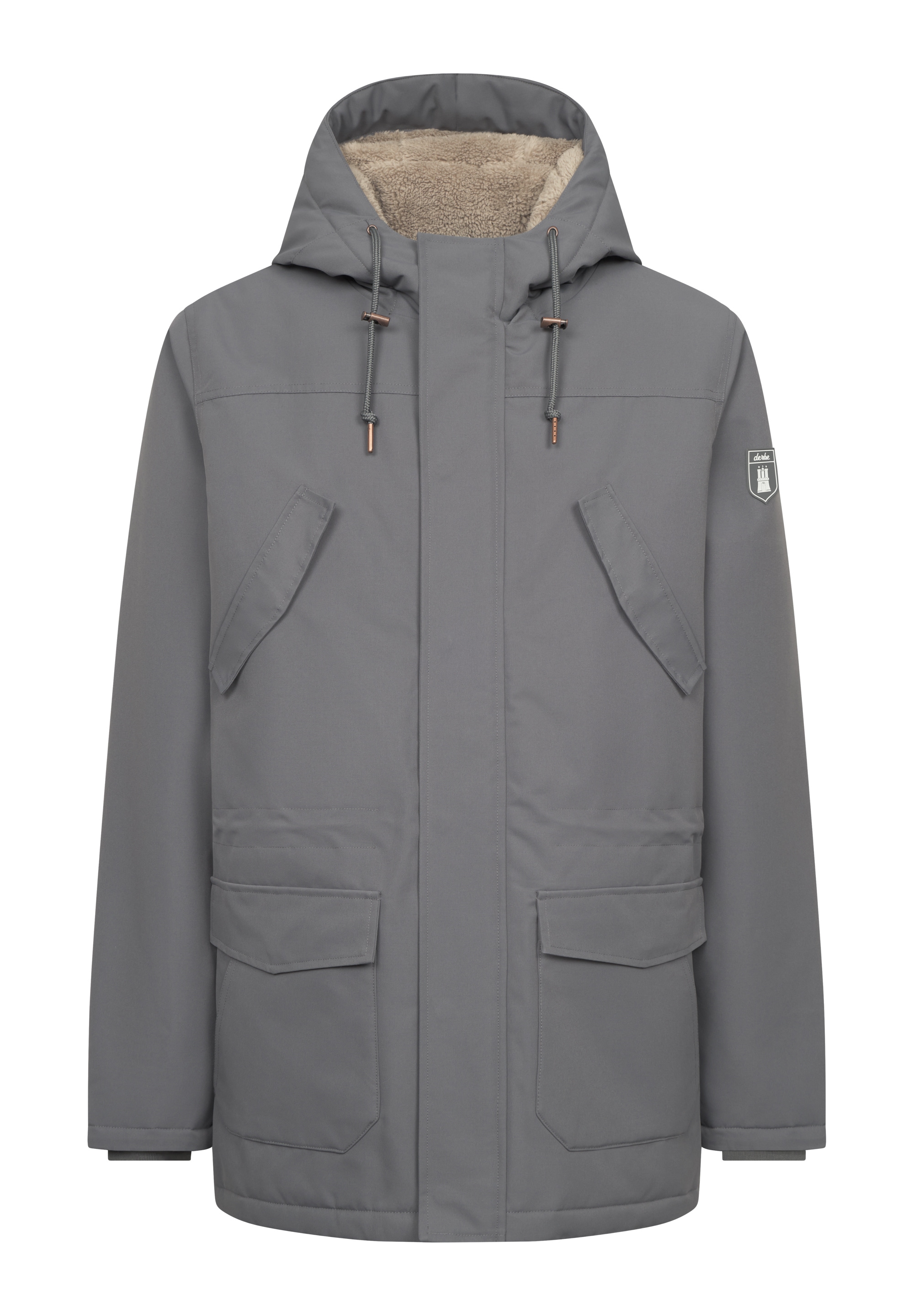 Derbe Winterjacke »Festholm«, Wasserabweisend, winddicht, super warm, nachhaltig