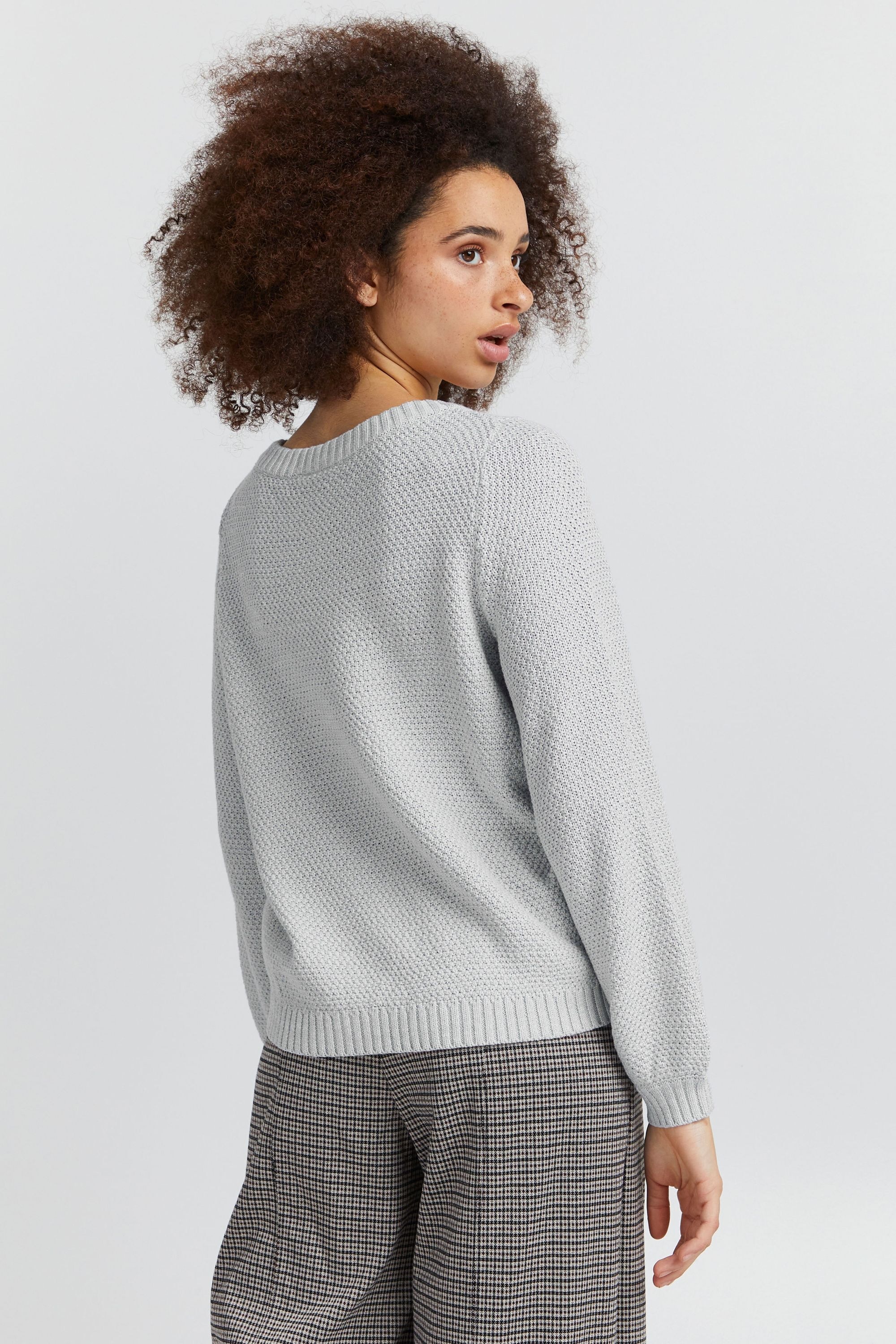 Ichi Strickfleece-Pullover »Strickpullover IHNoelle«