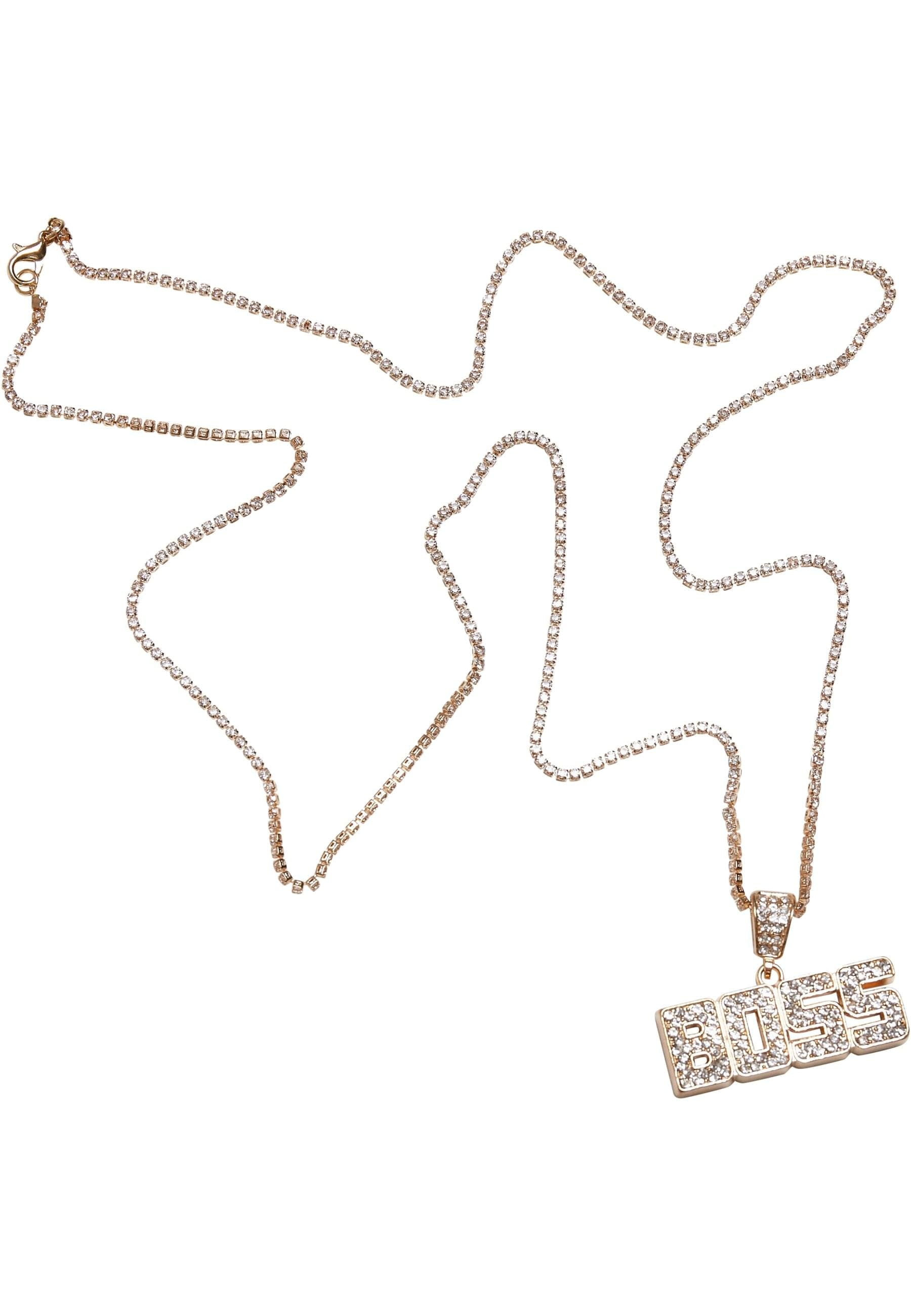 URBAN CLASSICS Edelstahlkette »Urban Classics Unisex Boss Necklace«