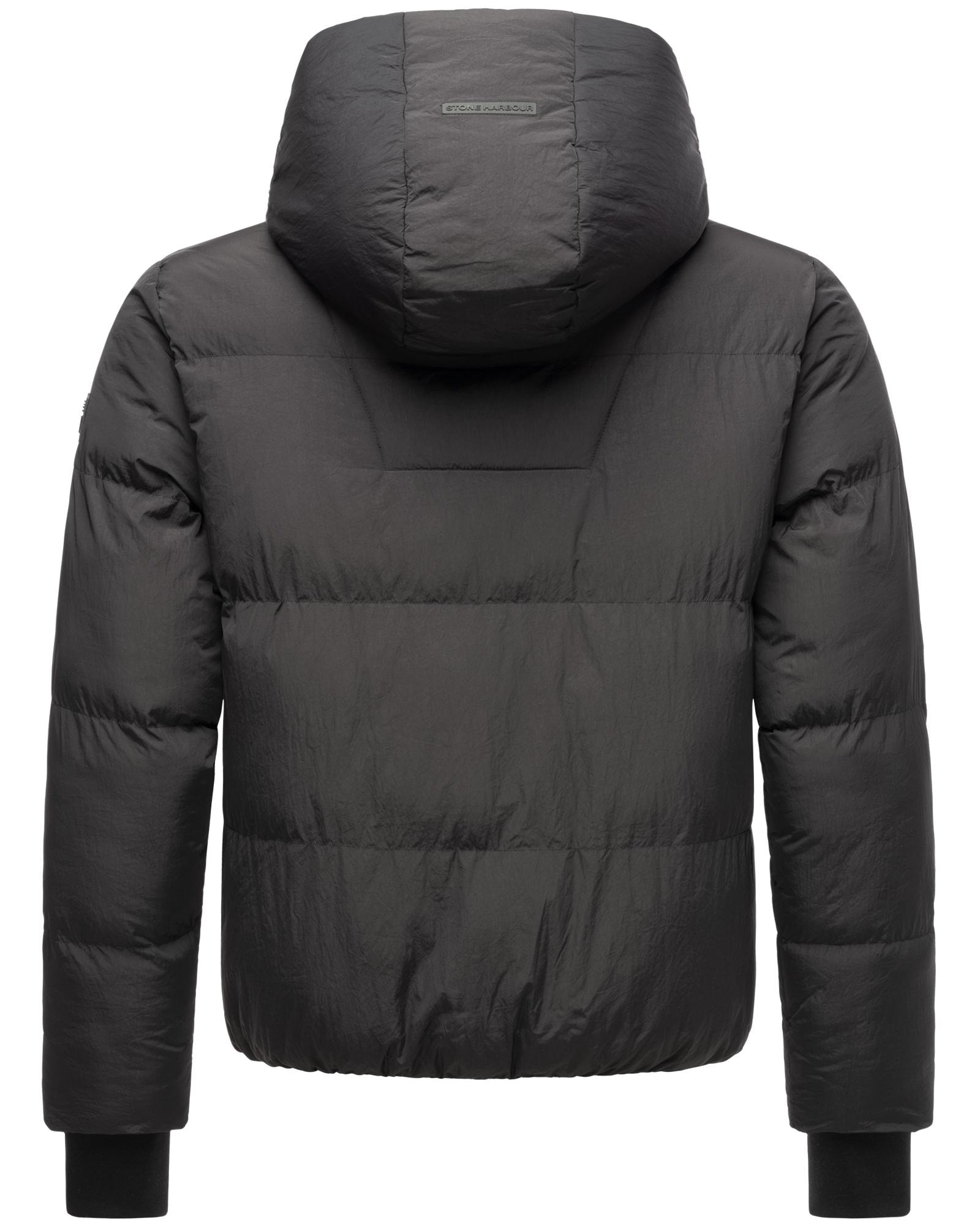 Stone Harbour Steppjacke »Tayroos XX«, mit Kapuze, Gesteppte Herren Winterjacke mit Kapuze