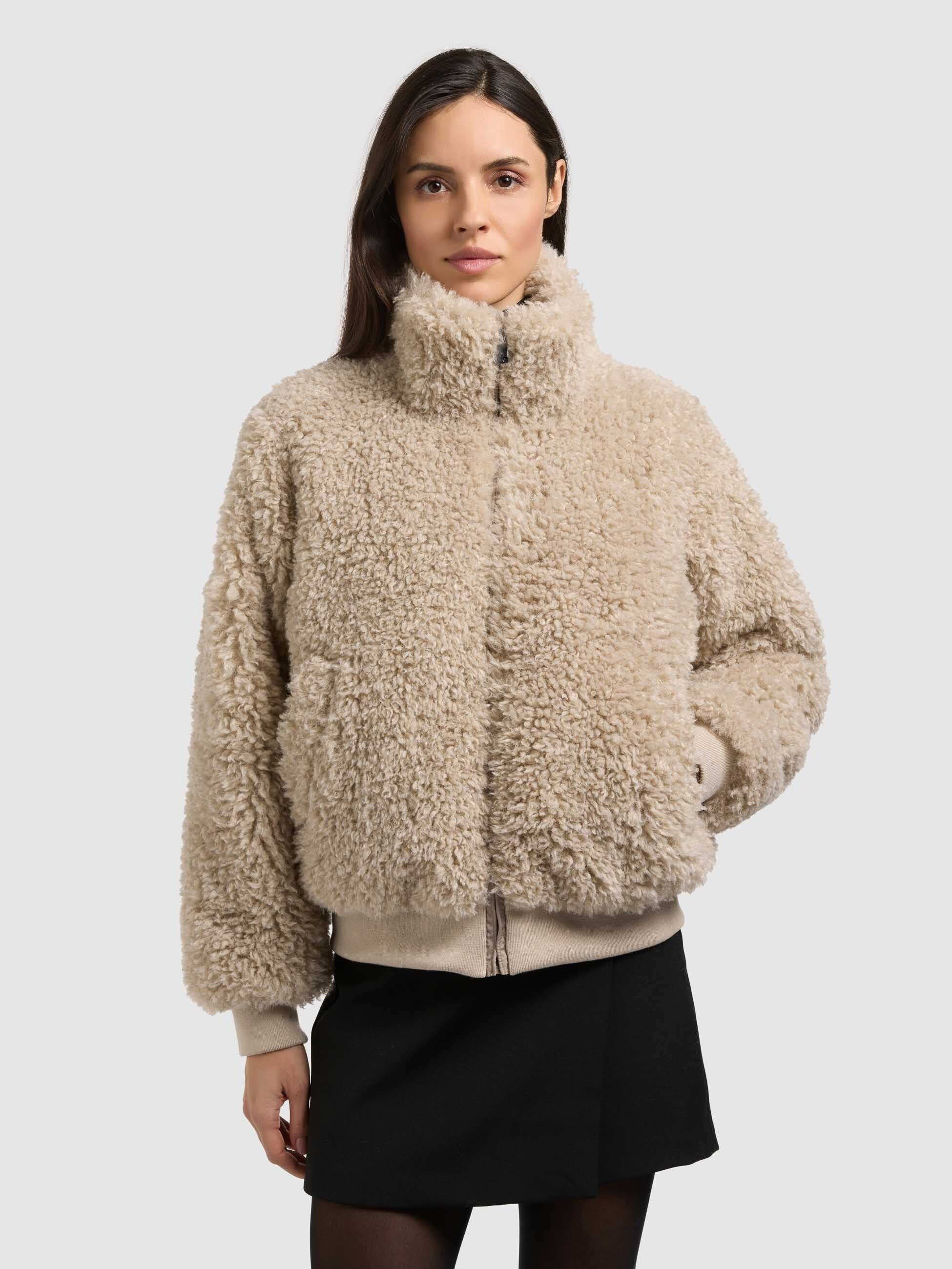 khujo Winterjacke »BLESSING« ohne Kapuze
