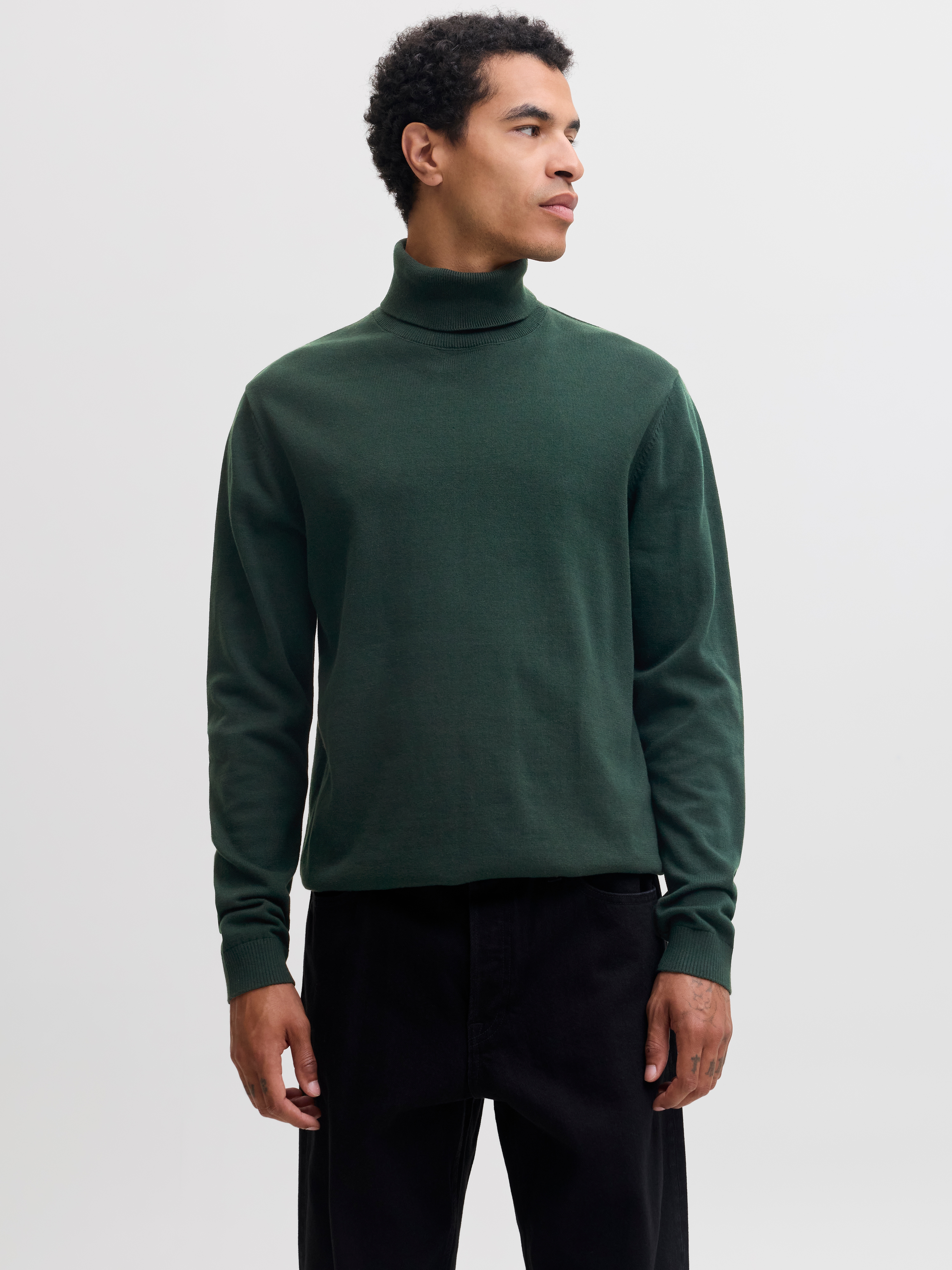 Jack & Jones Rollkragenpullover "JJEBASIC mit hohem Tragekomfort" Baumwolle, regular fit