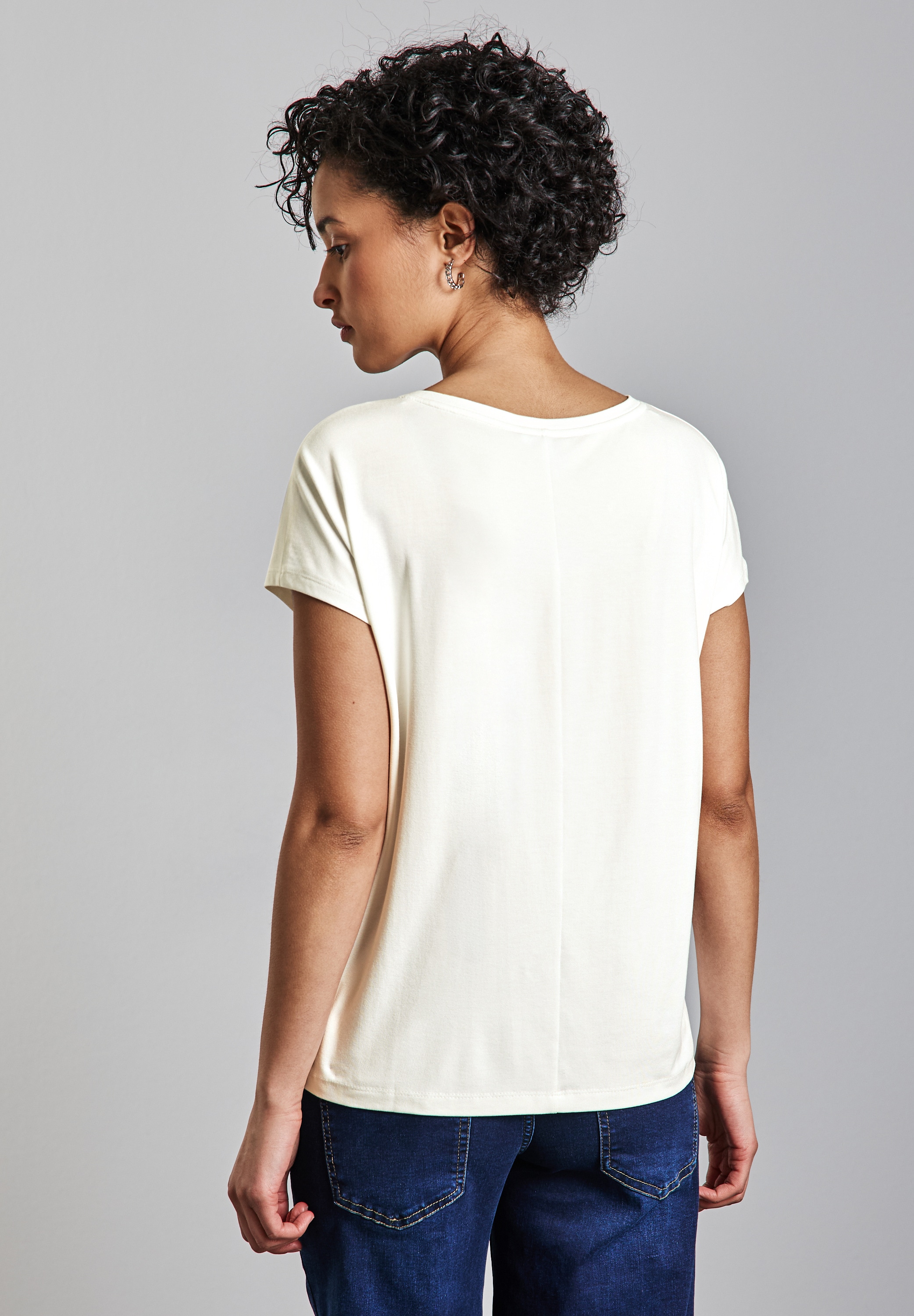 STREET ONE T-Shirt, mit Wording