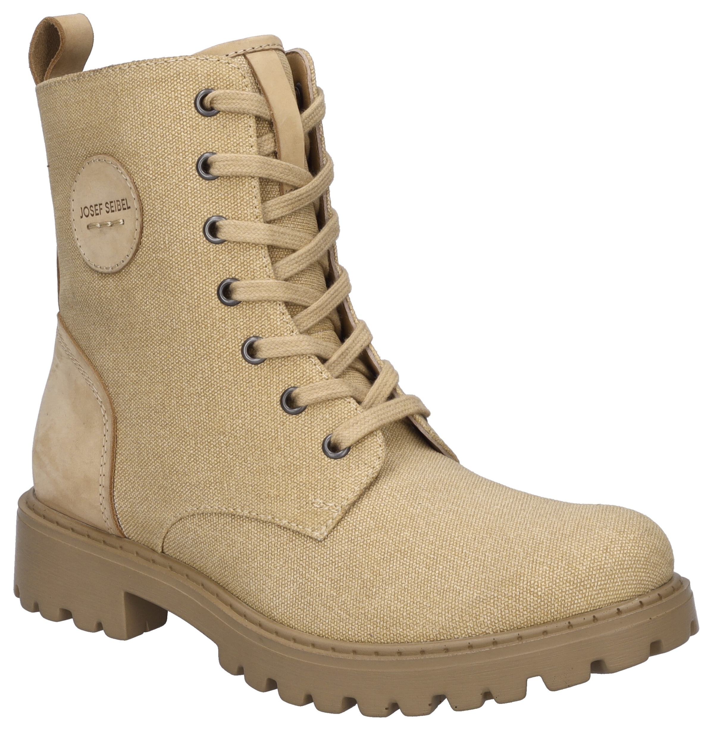 Schnürboots »Marta 26«, Blockabsatz, Schnürschuh, Stiefelette mit Wechselfußbett