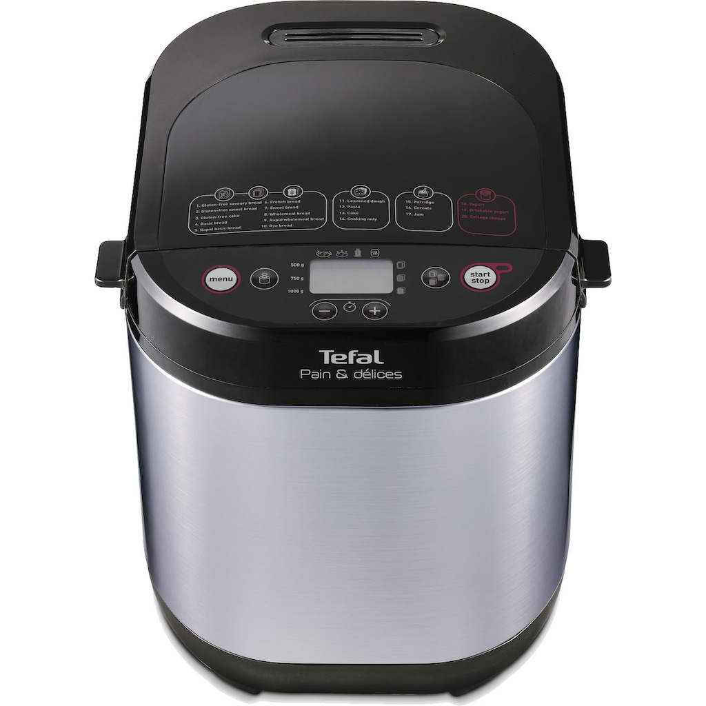 Tefal Brotbackautomat »Pain&Délices PF240E«, 20 Programme, 610 W