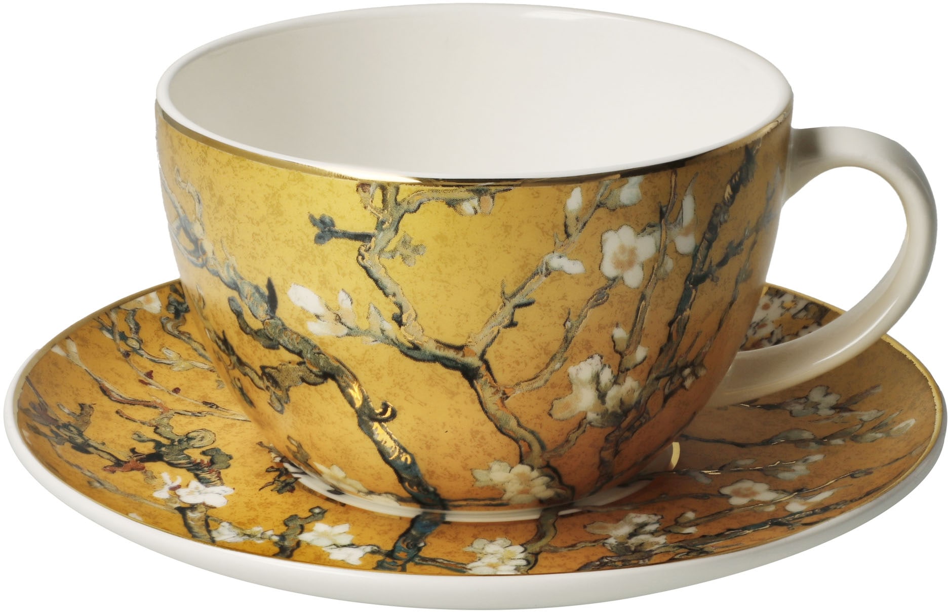 Goebel Tasse "Tee-/ Cappuccinotasse Van Gogh- Mandelbaum"