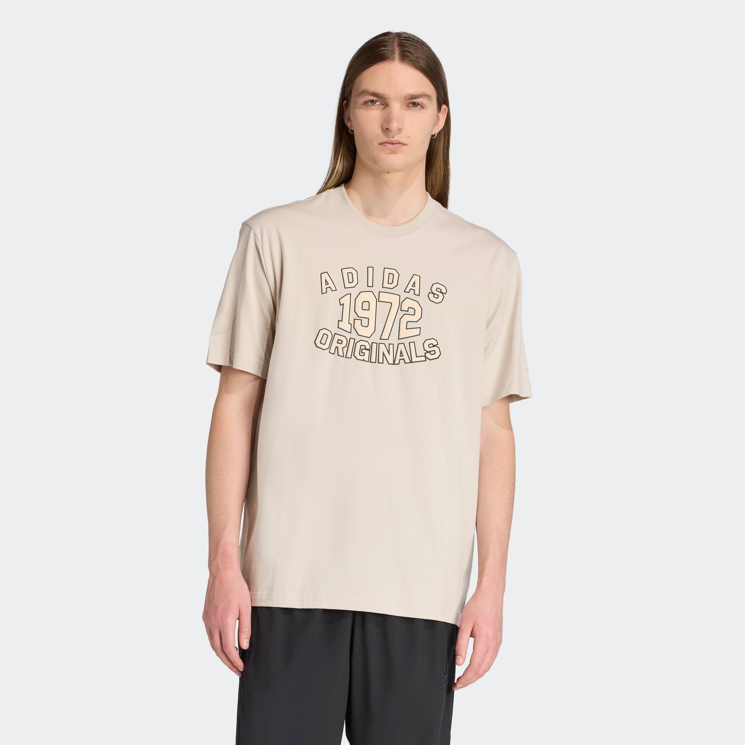 adidas Originals T-Shirt "LOOSE" mit Print im College-Stil, aus weicher Baumwolle