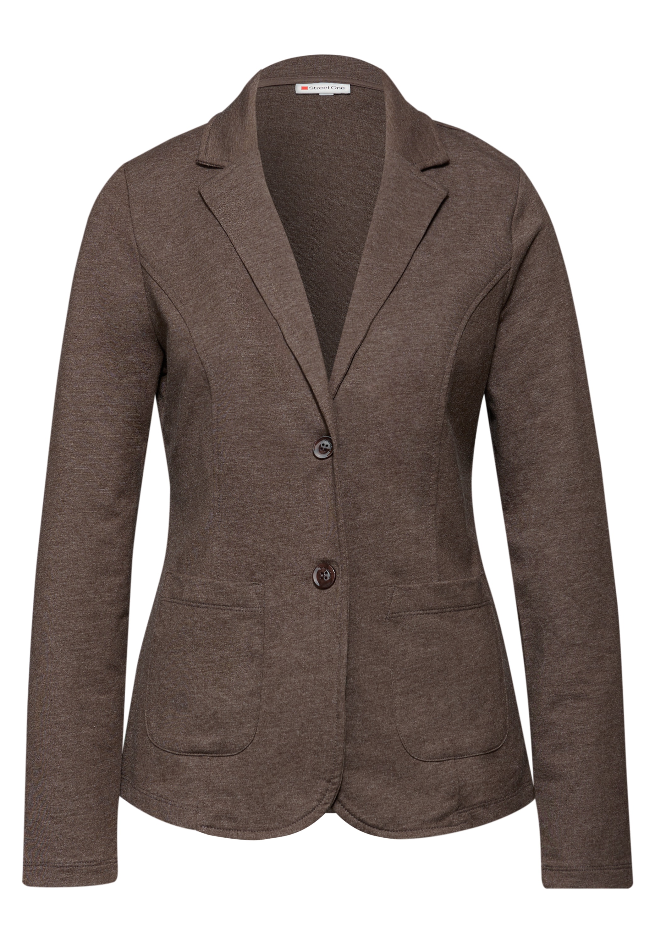 STREET ONE Kurzblazer, aus Baumwolle mit Stretchanteil