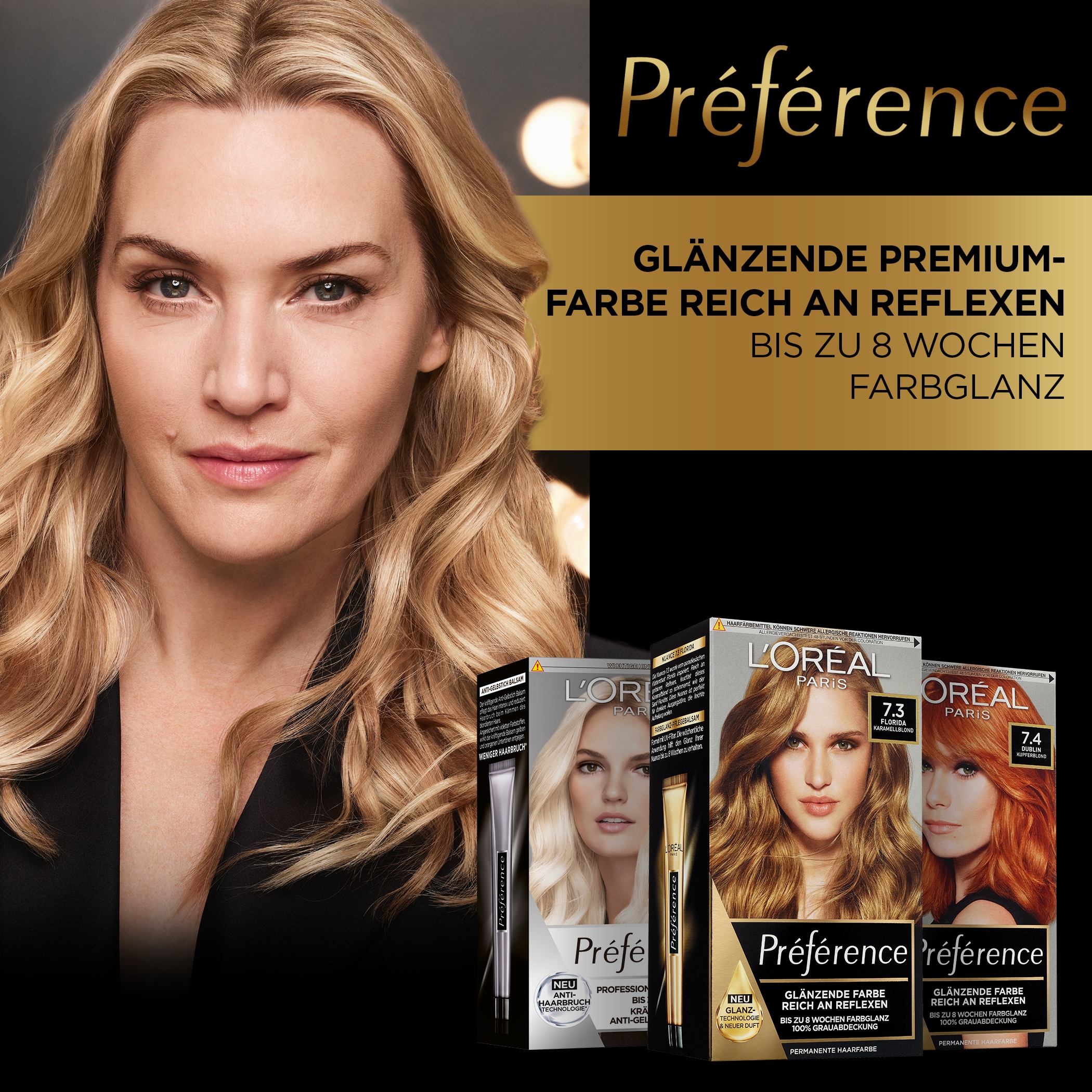 L'ORÉAL PARIS Coloration »Préférence«, (3 tlg.)