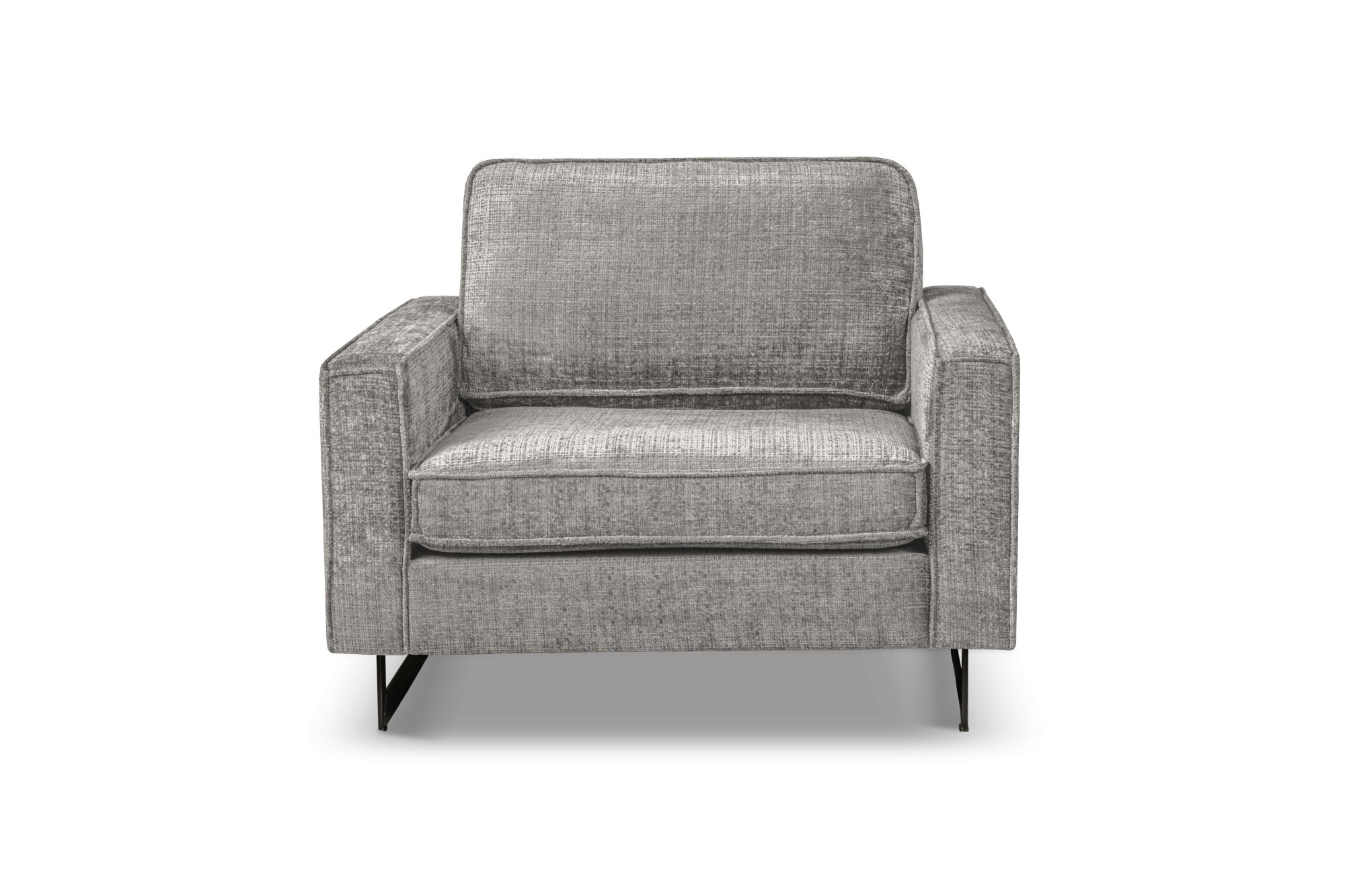 Home affaire Loveseat "Pinto 105 cm, Cord, Chenille, Lederoptik" mit Keder, günstig online kaufen