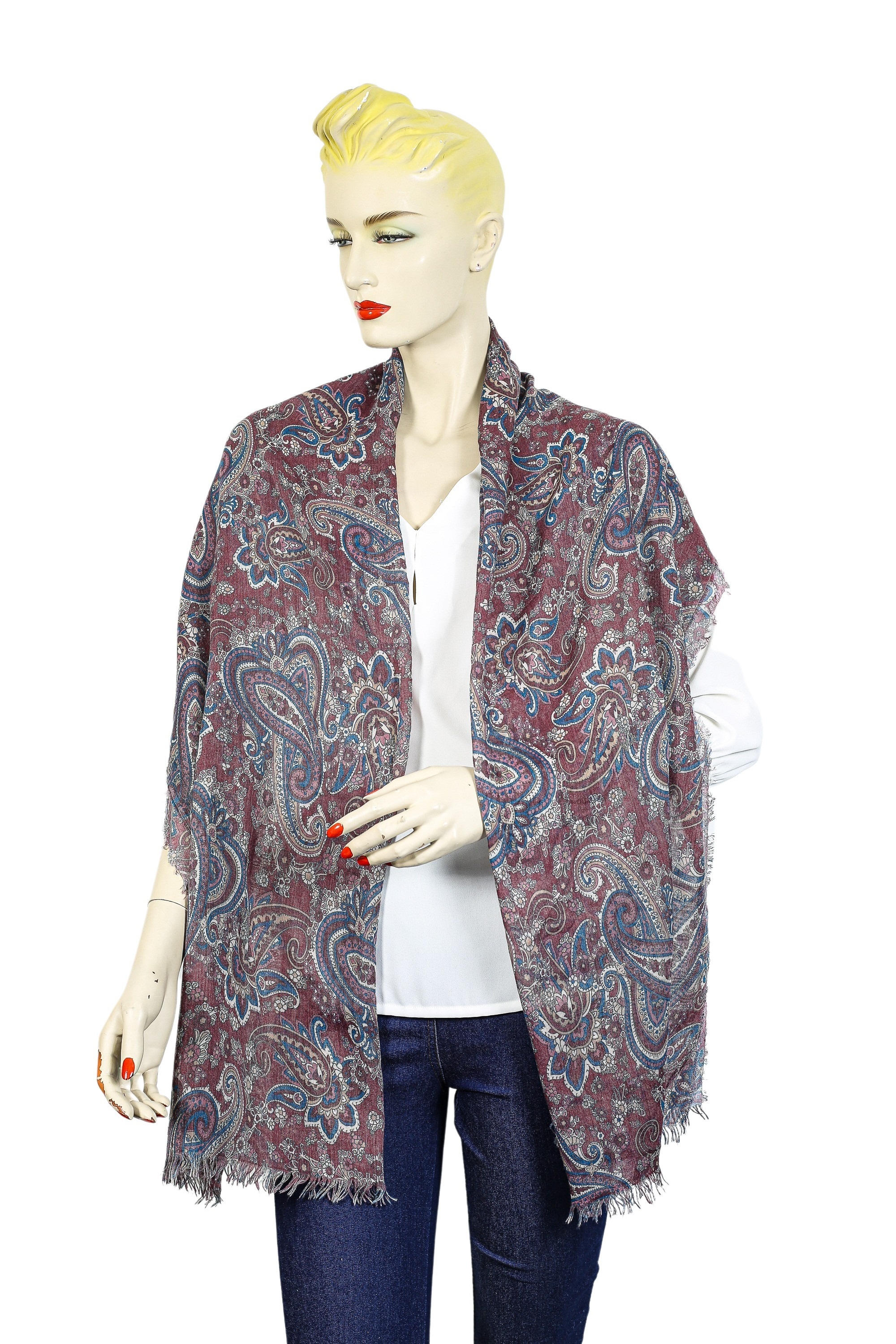 COLLEZIONE ALESSANDRO Modeschal »Paisley«, aus angenehm weichem Material