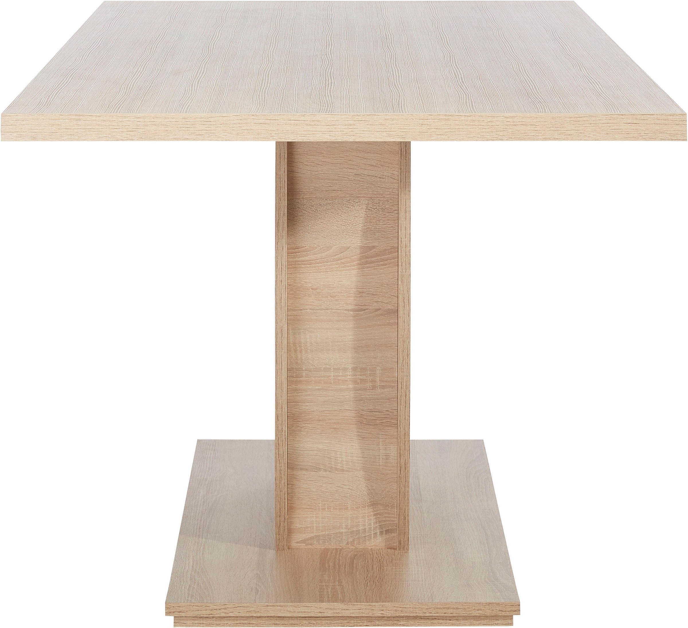 Homexperts Säulen-Esstisch, Breite 140 oder 160 cm